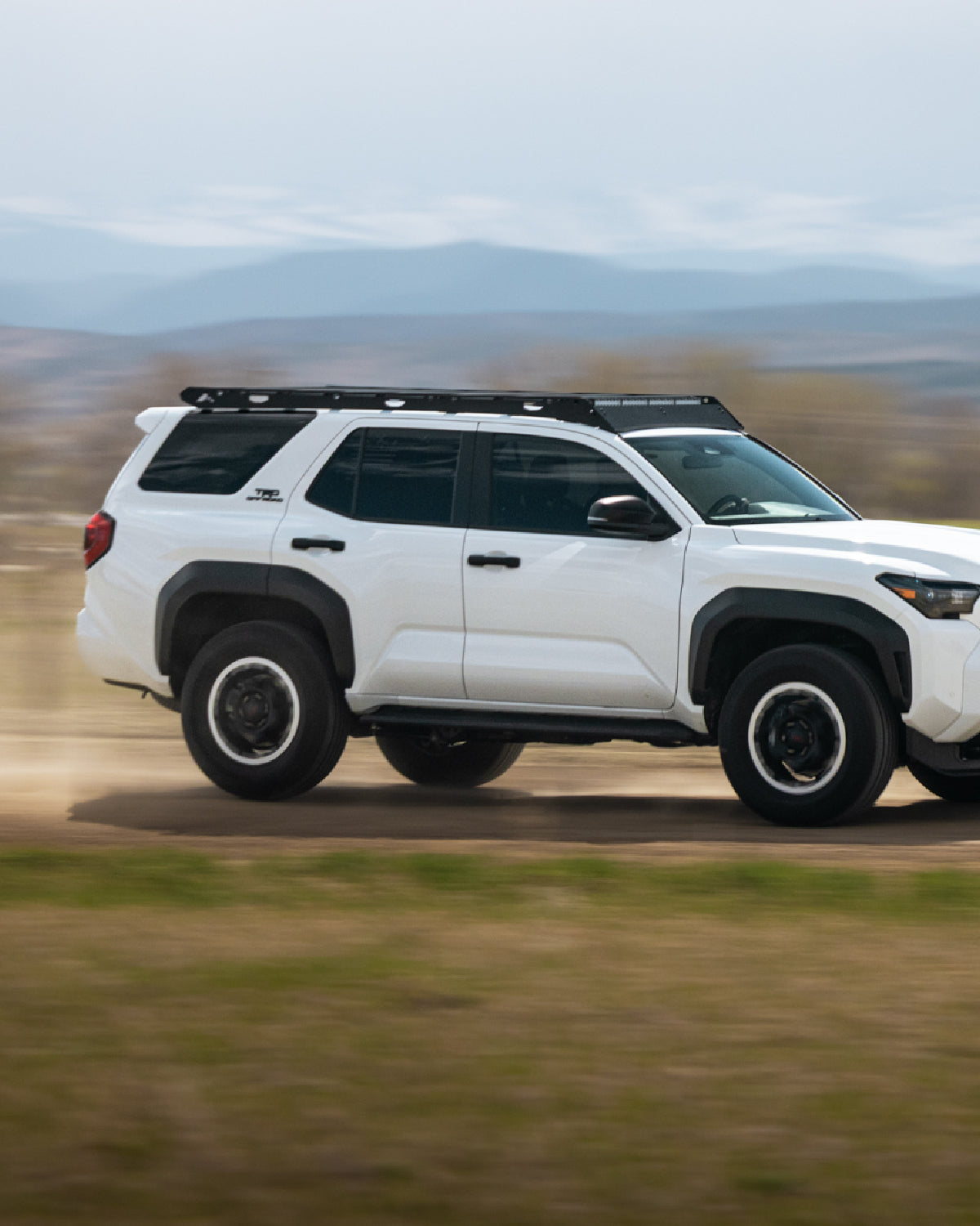 Sherpa Equipment Co. Peak Series Capitol Roof Rack with 40 in Light Bar Cutout Fairing for 6th-Gen 4Runner (2025–Present)