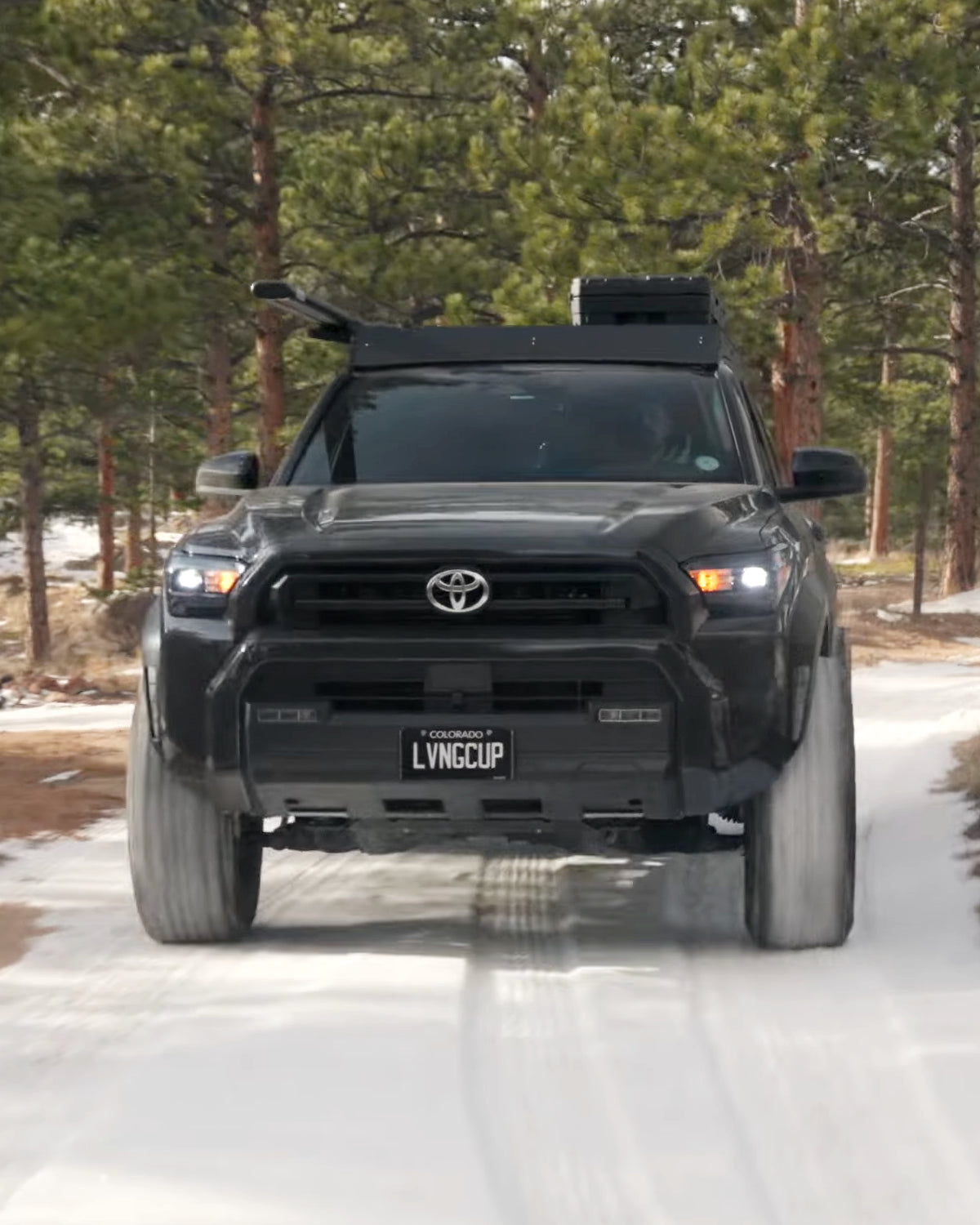 Sherpa Equipment Co. Peak Series Capitol Roof Rack with Standard Fairing for 6th-Gen 4Runner (2025–Present)