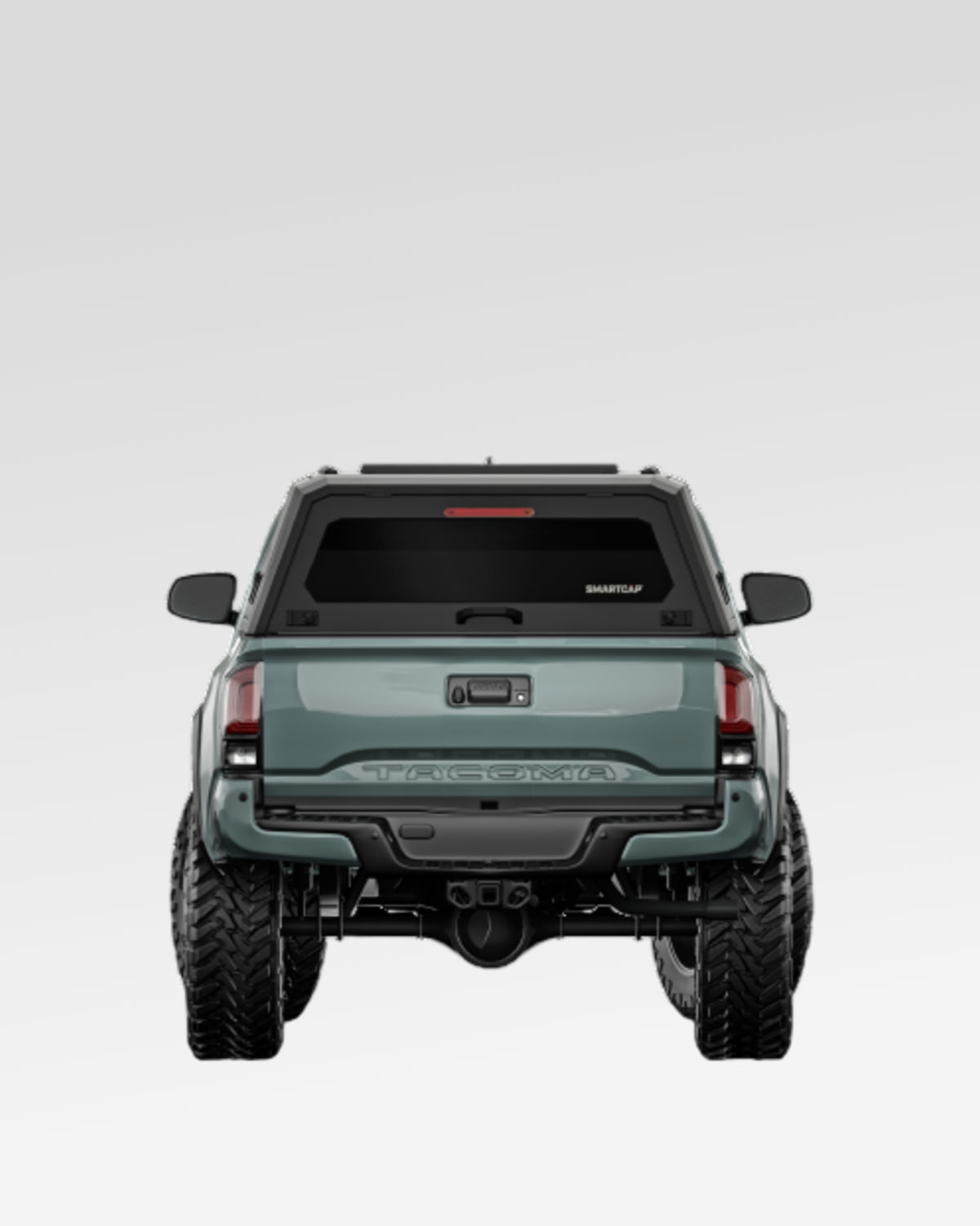 SmartCap Evo Adventure Truck Cap in Matte Black for 3rd-Gen Tacoma with 5 ft Bed (2016–2023)