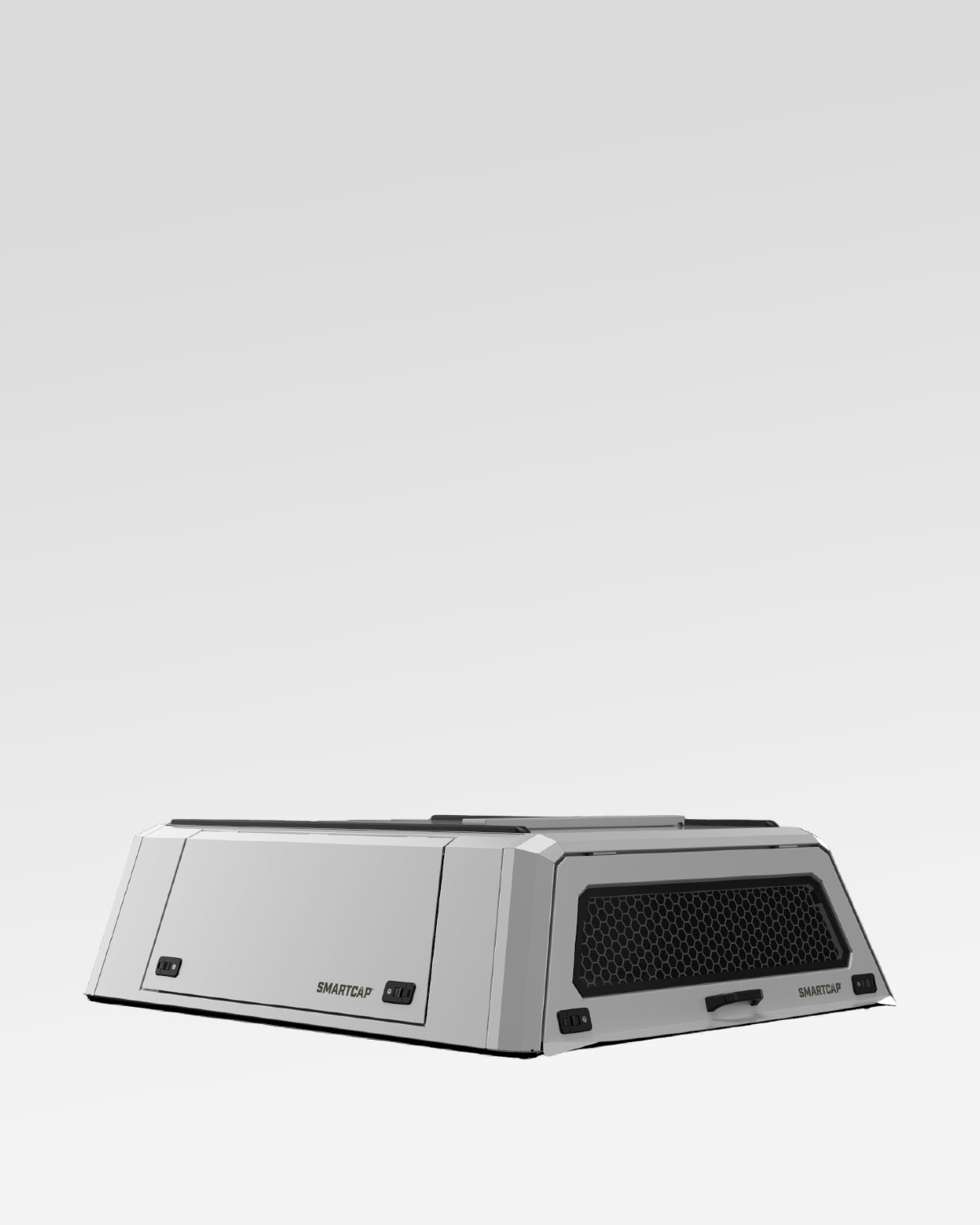 SmartCap Evo Commercial Truck Cap in White for 3rd-Gen Tundra with 5.5 ft Bed (2022–Present)