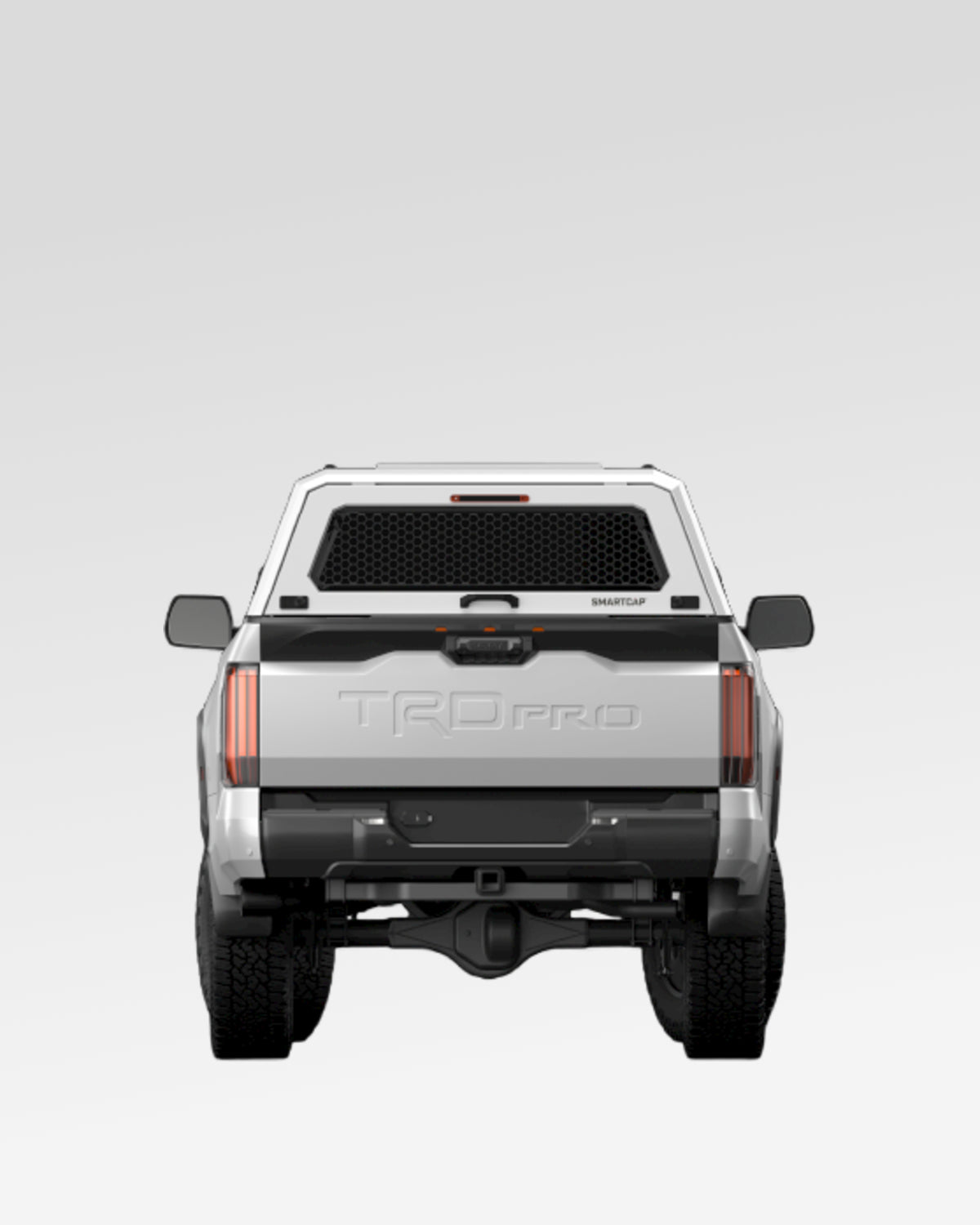 SmartCap Evo Commercial Truck Cap in White for 3rd-Gen Tundra with 5.5 ft Bed (2022–Present)