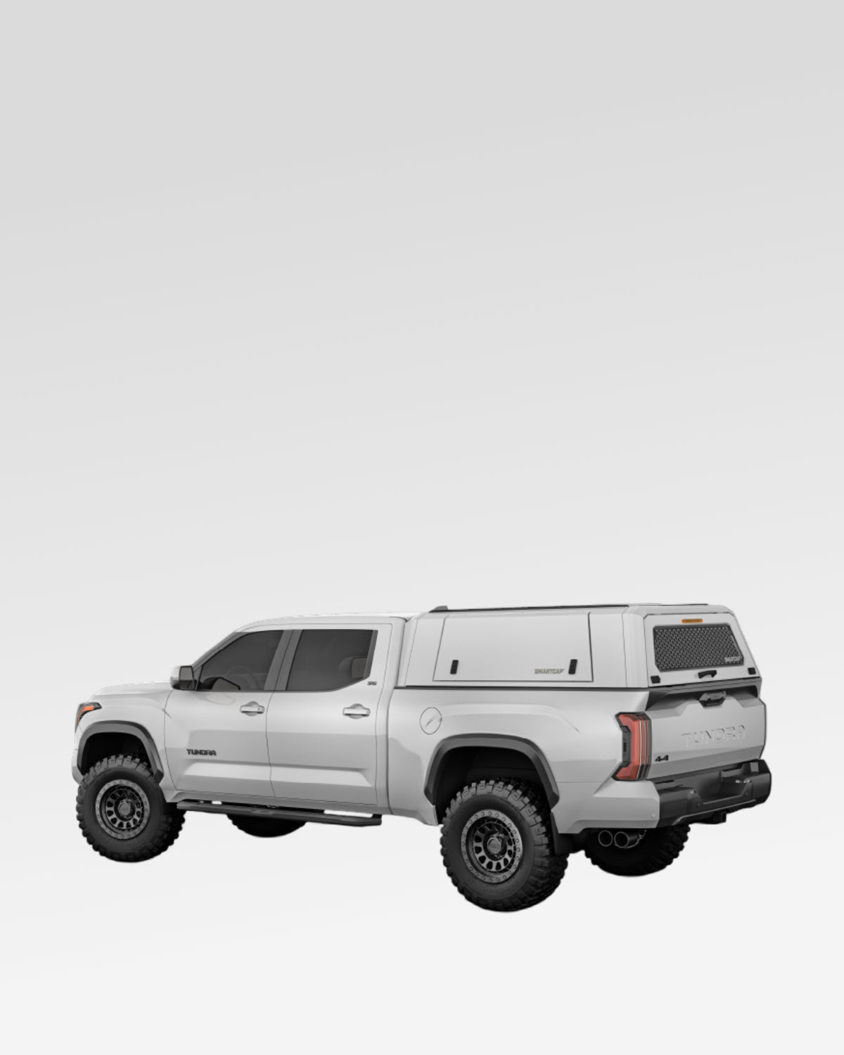 SmartCap Evo Commercial Truck Cap in White for 3rd-Gen Tundra with 6.5 ft Bed (2022–Present)