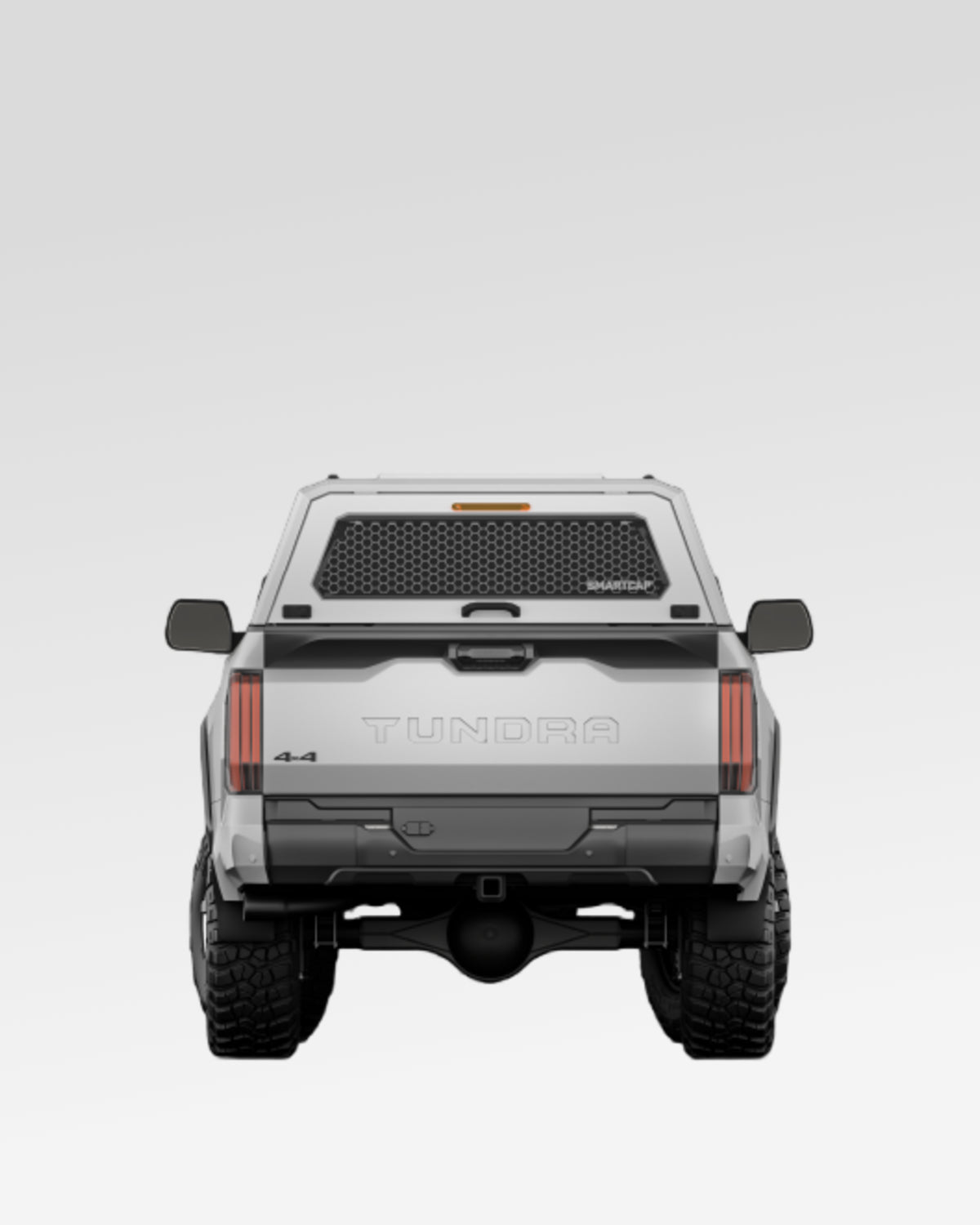 SmartCap Evo Commercial Truck Cap in White for 3rd-Gen Tundra with 6.5 ft Bed (2022–Present)