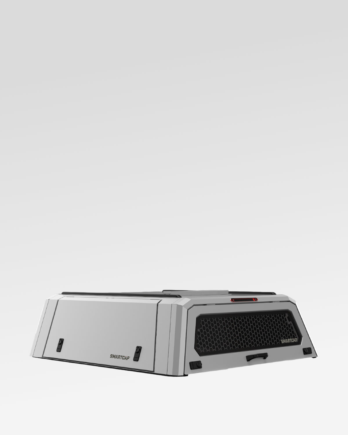 SmartCap Evo Commercial Truck Cap in White for 4th-Gen Tacoma with 5 ft Bed (2024–Present)