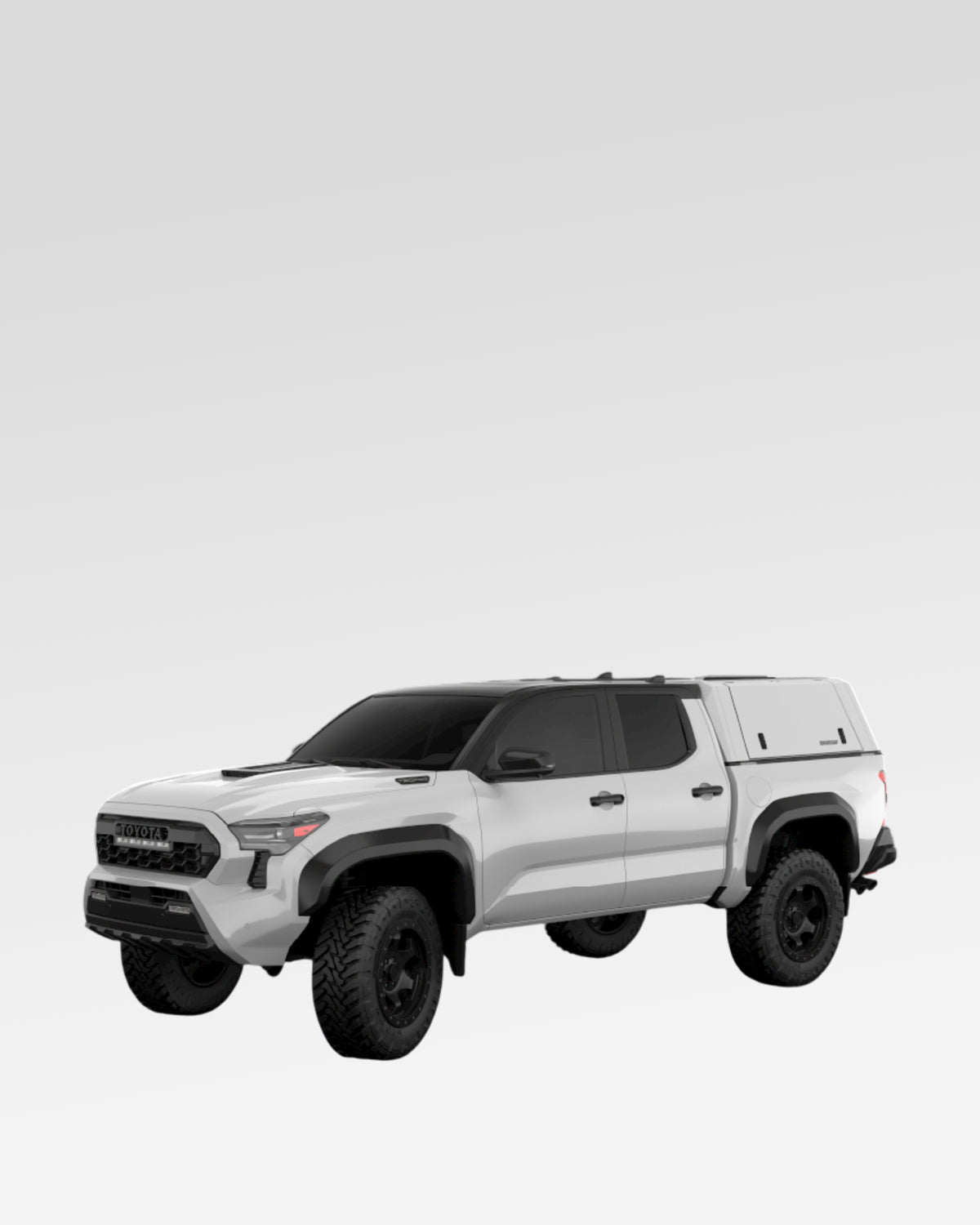 SmartCap Evo Commercial Truck Cap in White for 4th-Gen Tacoma with 5 ft Bed (2024–Present)