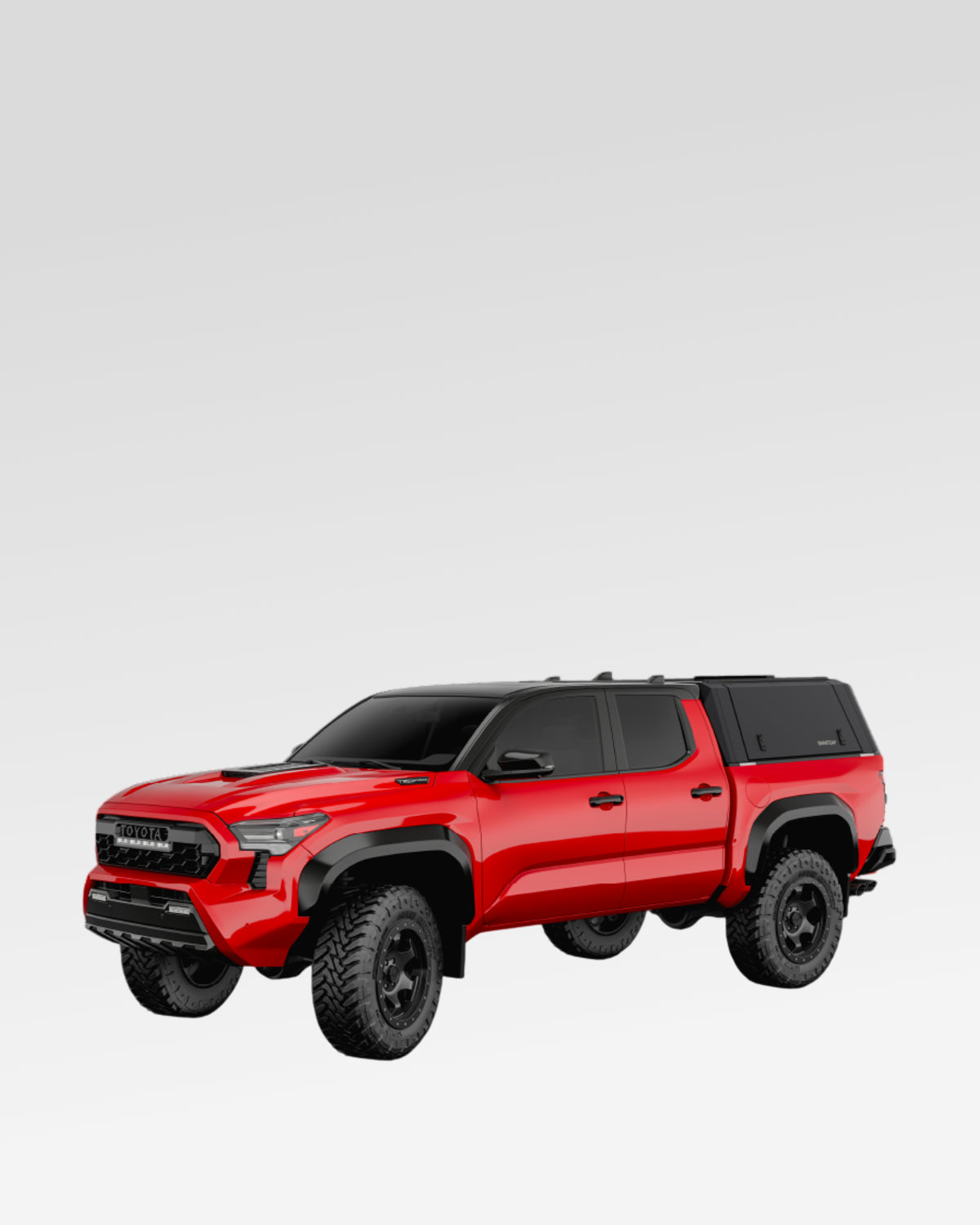 SmartCap Evo Defender Truck Cap in Matte Black for 4th-Gen Tacoma with 5 ft Bed (2024–Present)