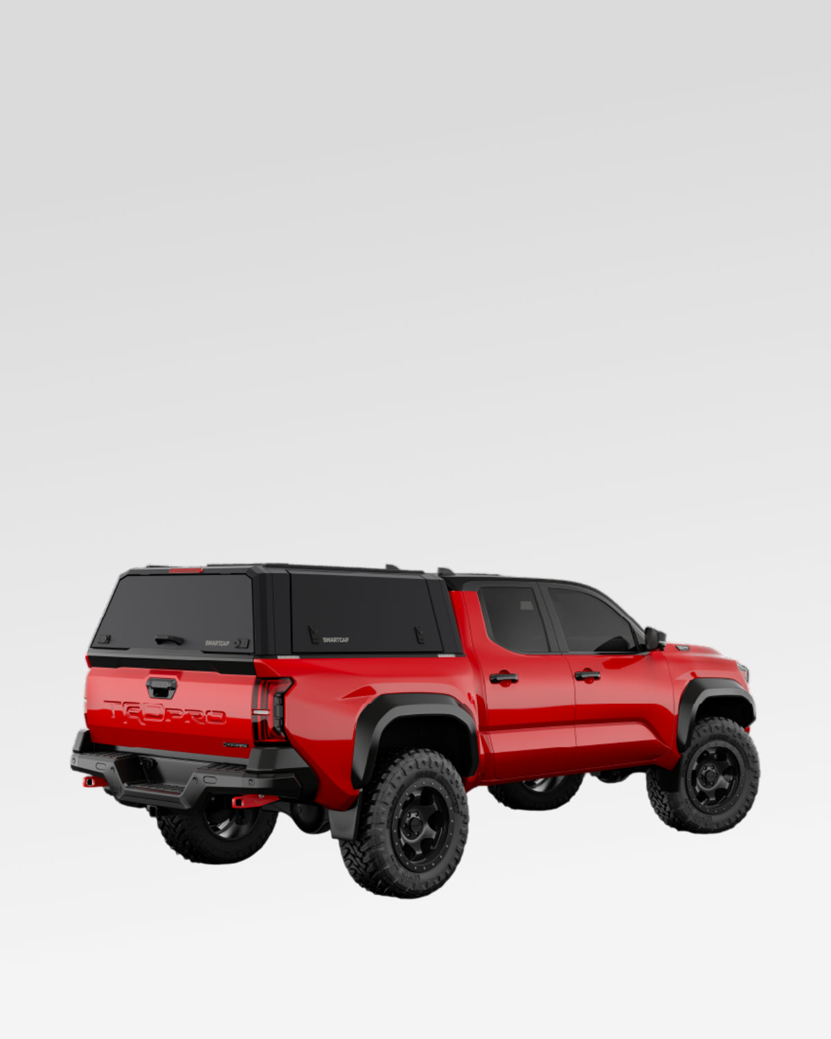 SmartCap Evo Defender Truck Cap in Matte Black for 4th-Gen Tacoma with 5 ft Bed (2024–Present)