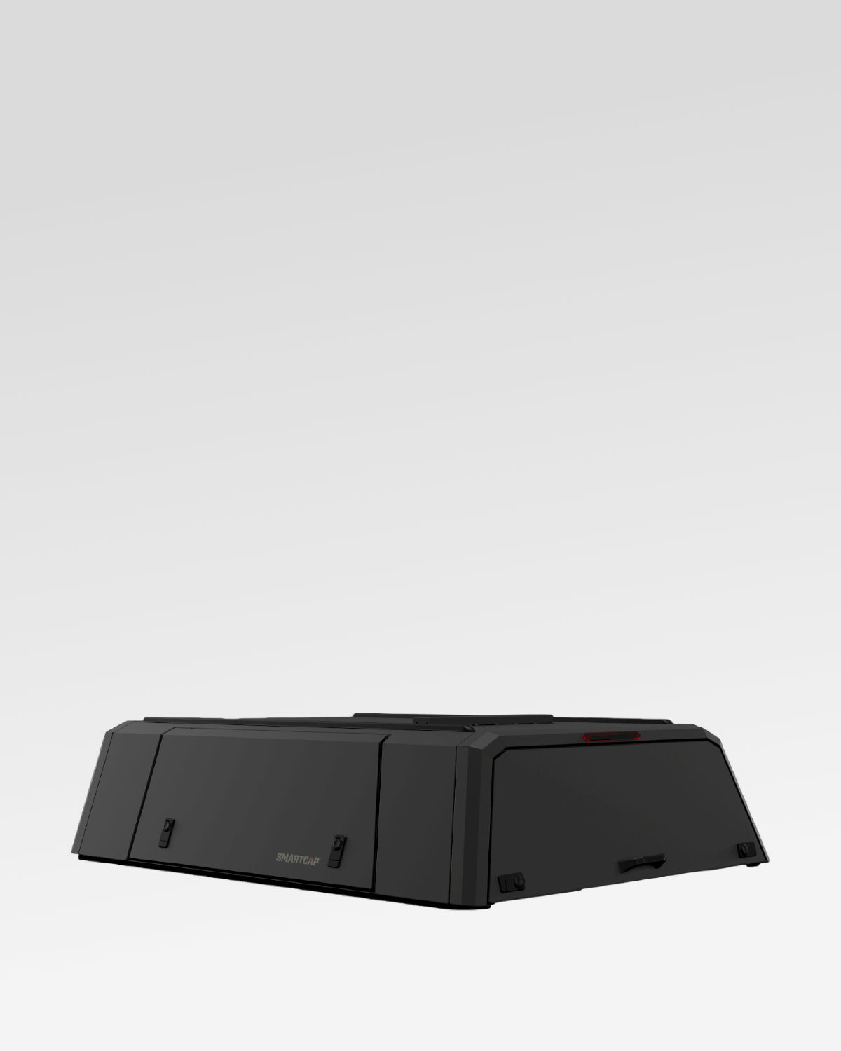 SmartCap Evo Defender Truck Cap in Matte Black for 4th-Gen Tacoma with 6 ft Bed (2024–Present)