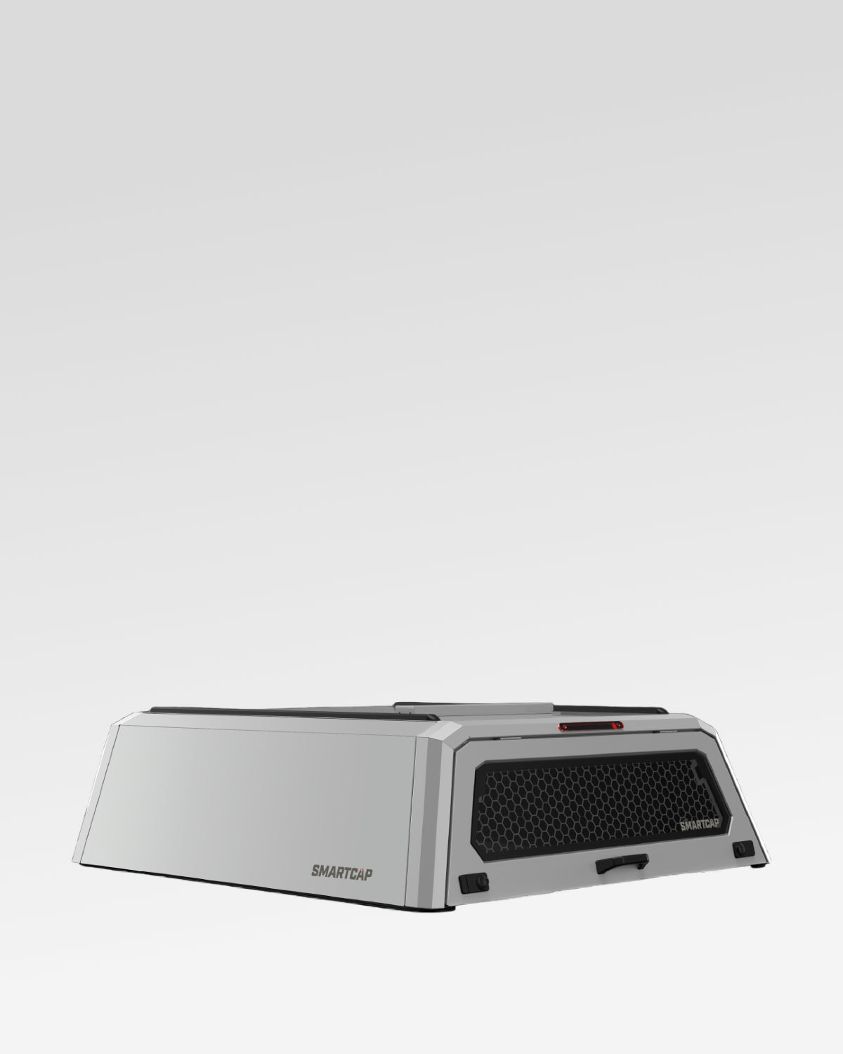 SmartCap Evo Hatchback Truck Cap in White for 3rd-Gen Tundra with 5.5 ft Bed (2022–Present)