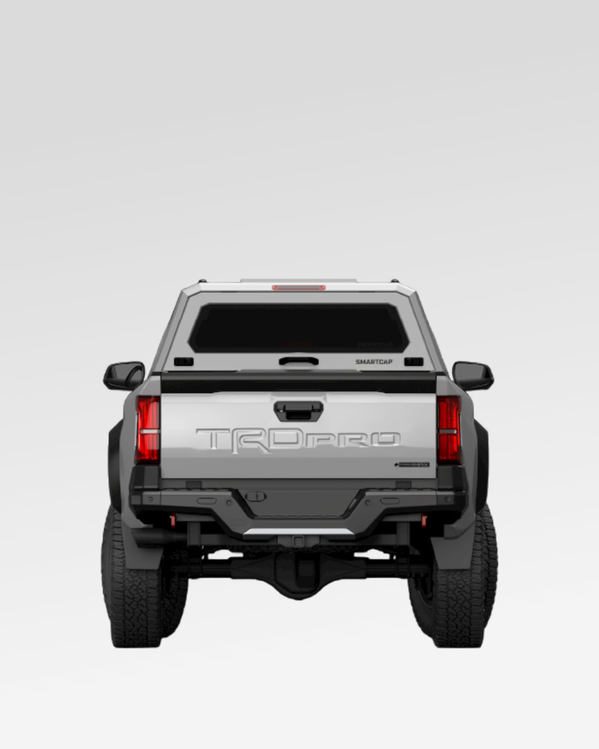 SmartCap Evo Hatchback Truck Cap in White for 4th-Gen Tacoma with 5 ft Bed (2024–Present)