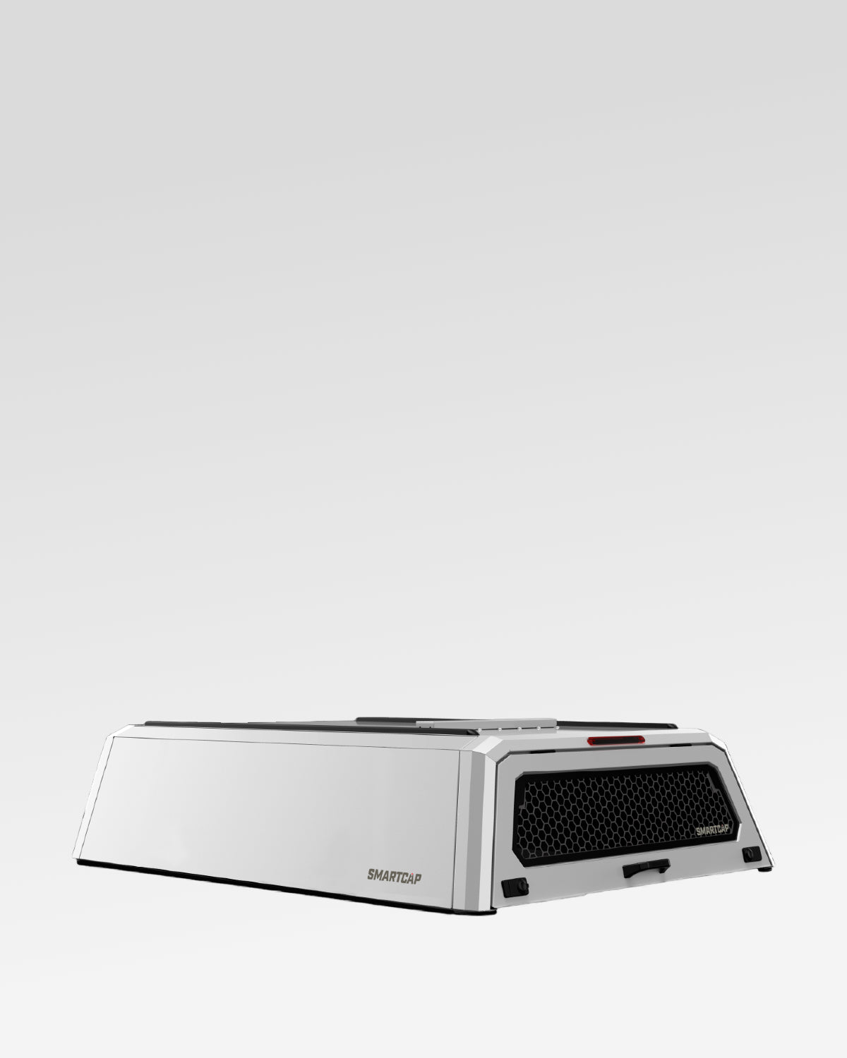 SmartCap Evo Hatchback Truck Cap in White for 4th-Gen Tacoma with 6 ft Bed (2024–Present)