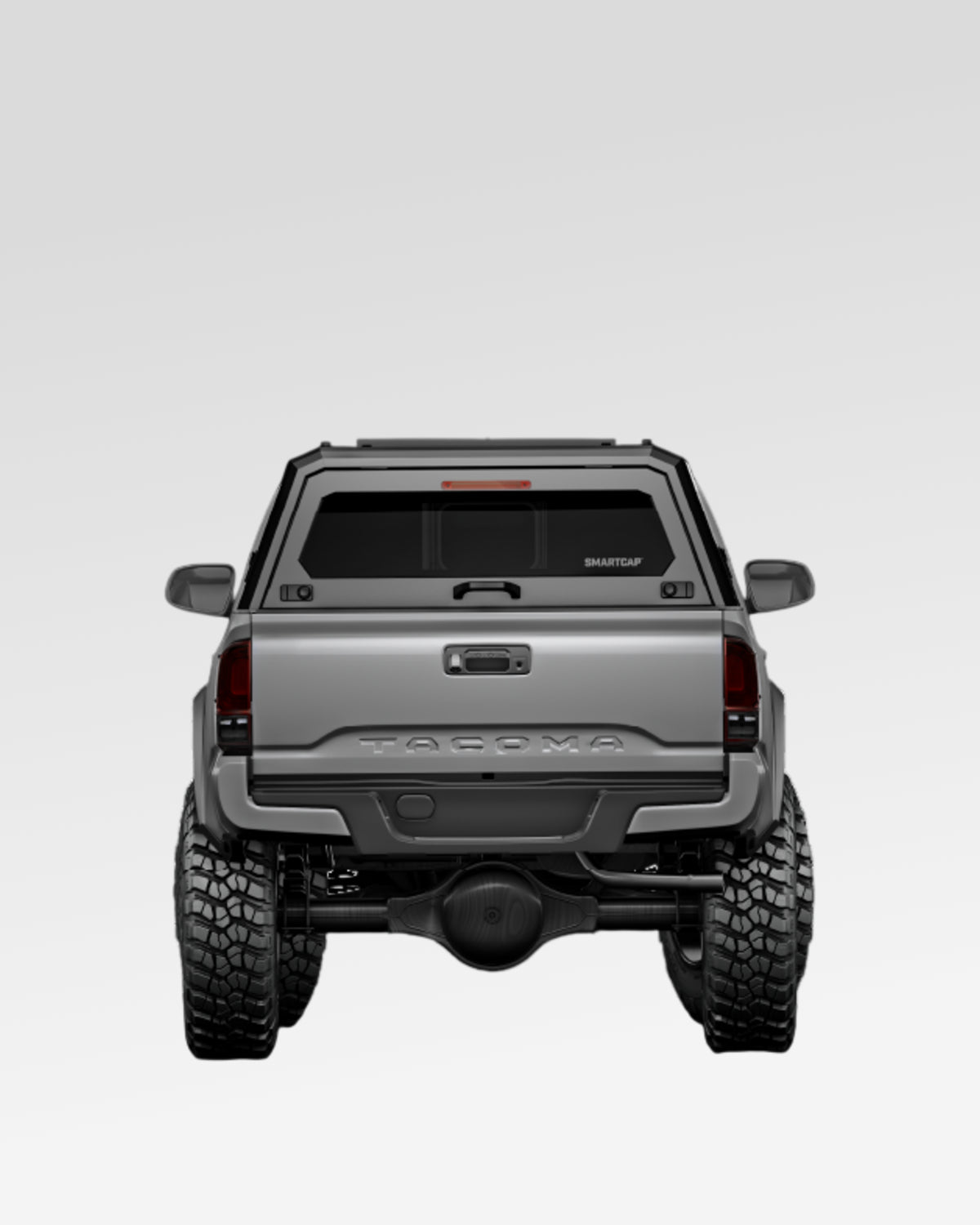 SmartCap Evo Sport Truck Cap in Matte Black for 3rd-Gen Tacoma with 6 ft Bed (2016–2023)