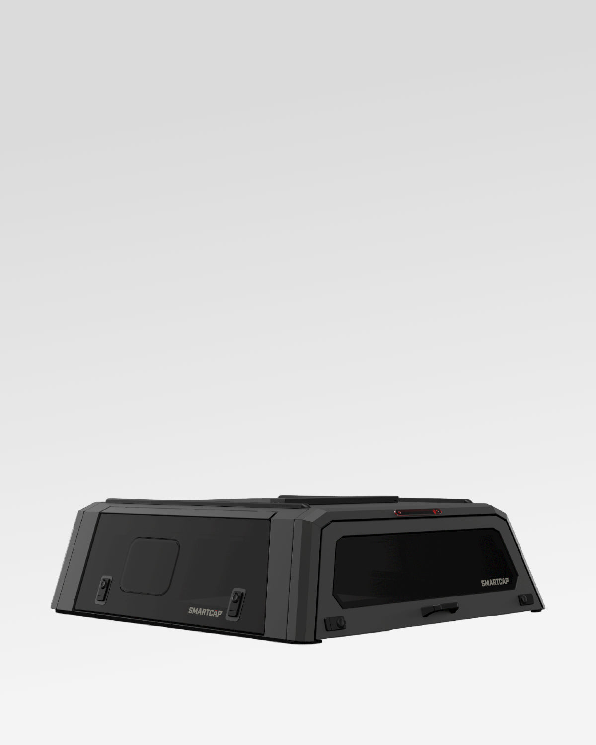 SmartCap Evo Sport Truck Cap in Matte Black for 3rd-Gen Tundra with 5.5 ft Bed (2022–Present)