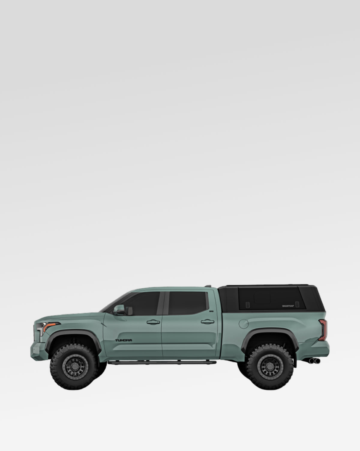 SmartCap Evo Sport Truck Cap in Matte Black for 3rd-Gen Tundra with 6.5 ft Bed (2022–Present)