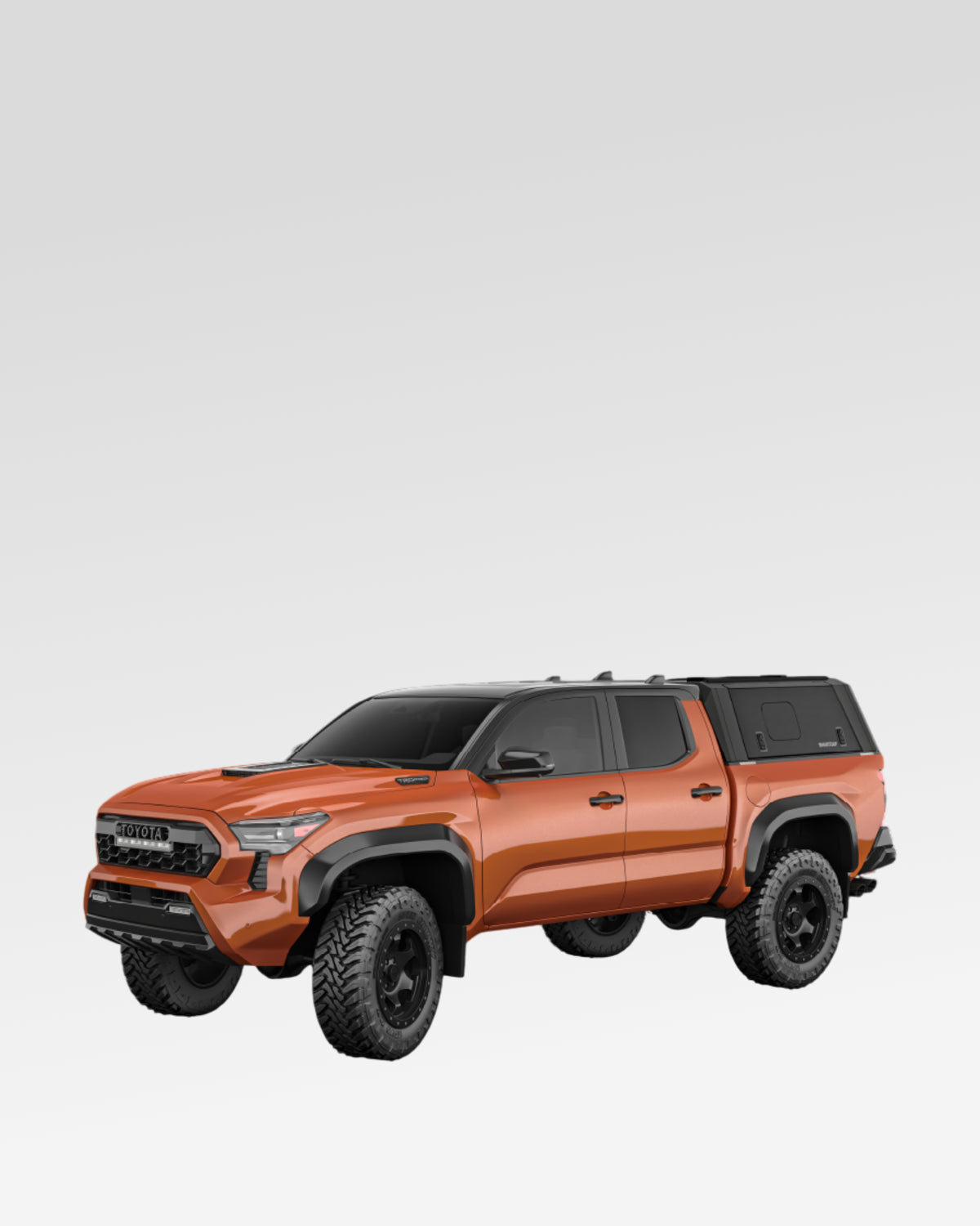 SmartCap Evo Sport Truck Cap in Matte Black for 4th-Gen Tacoma with 5 ft Bed (2024–Present)