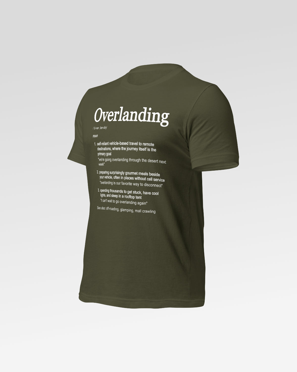 Trailgard Overlanding Definition T-Shirt - Basecamp