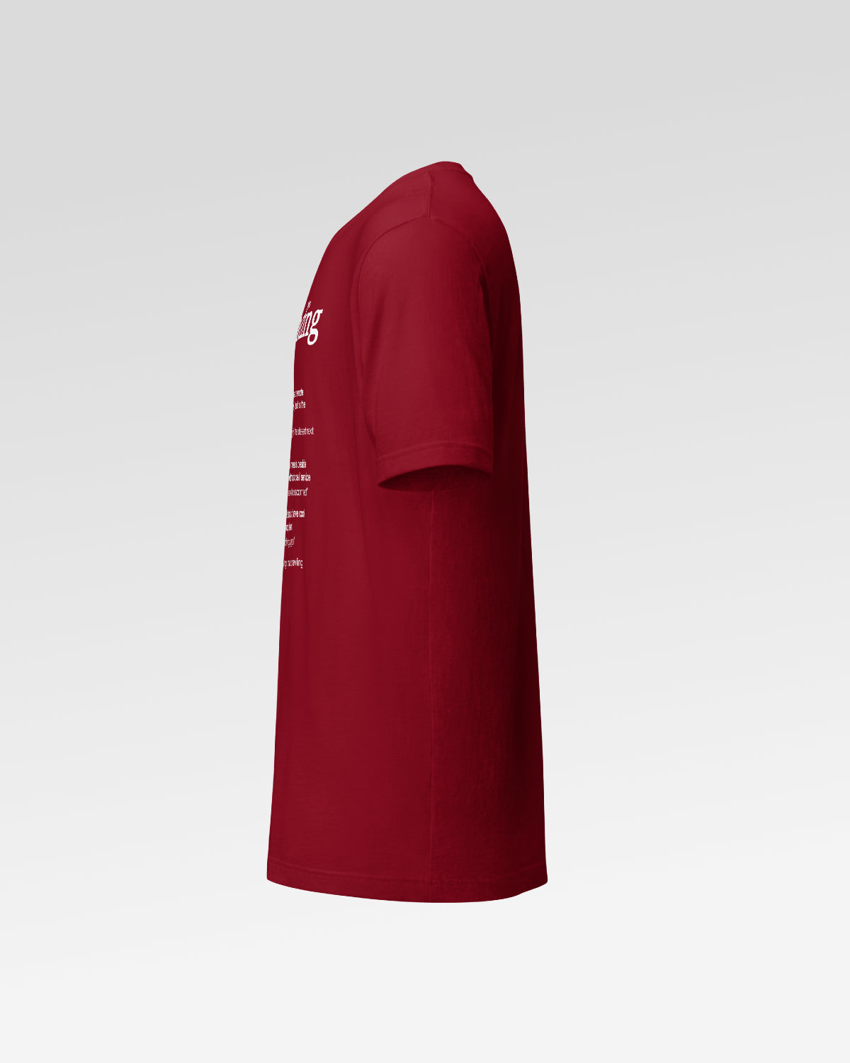 Trailgard Overlanding Definition T-Shirt - Cardinal