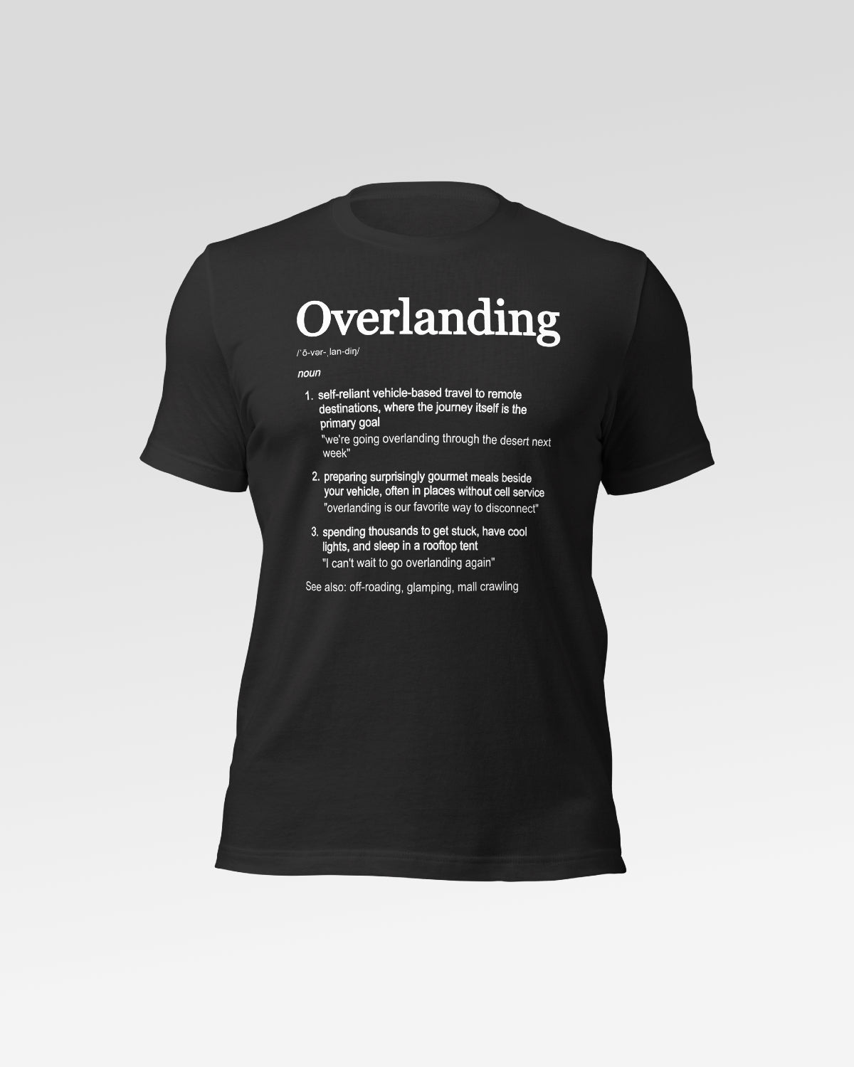 Trailgard Overlanding Definition T-Shirt - Graphite