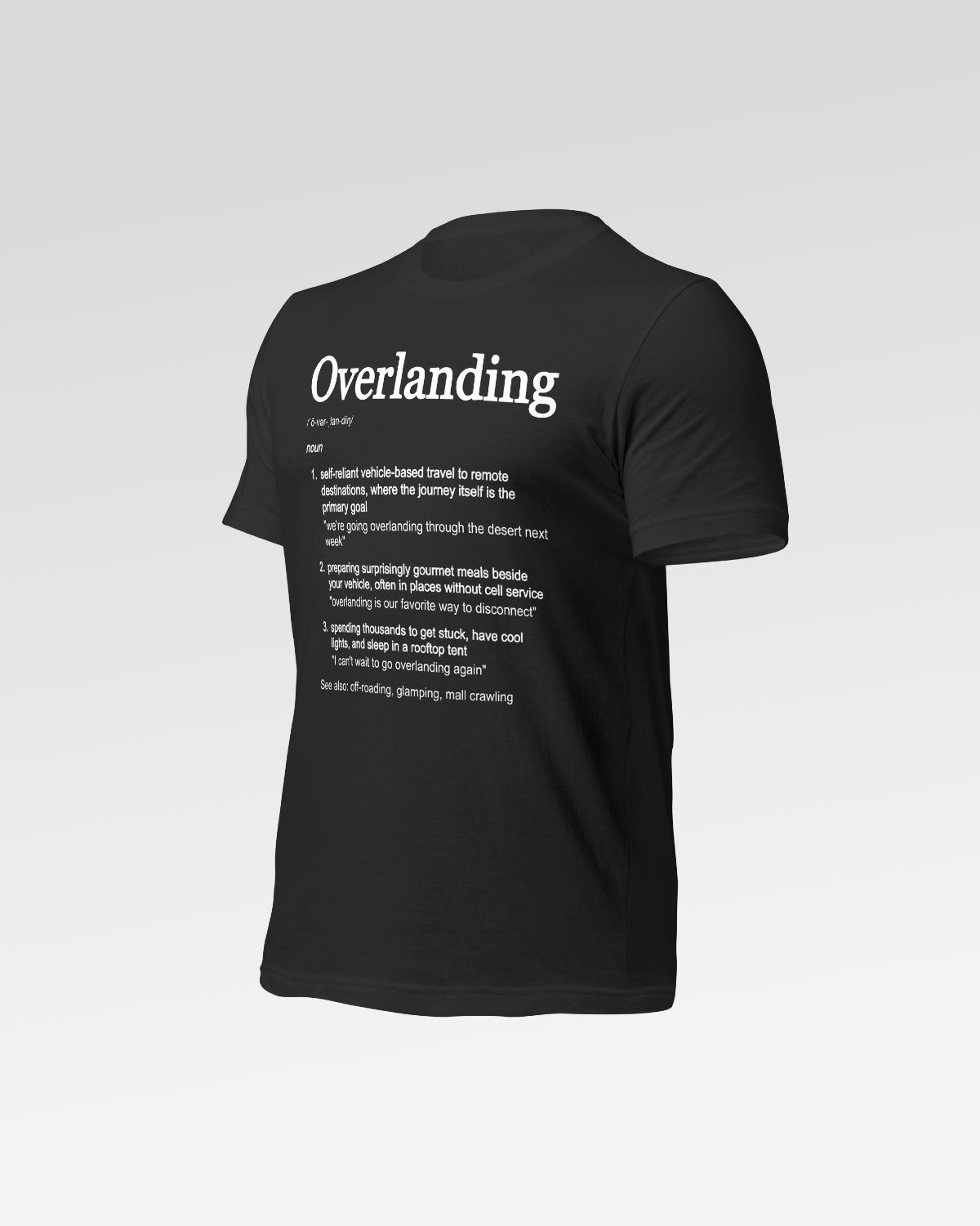 Trailgard Overlanding Definition T-Shirt - Graphite