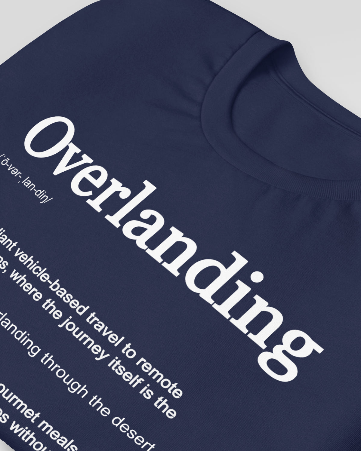 Trailgard Overlanding Definition T-Shirt - Twilight