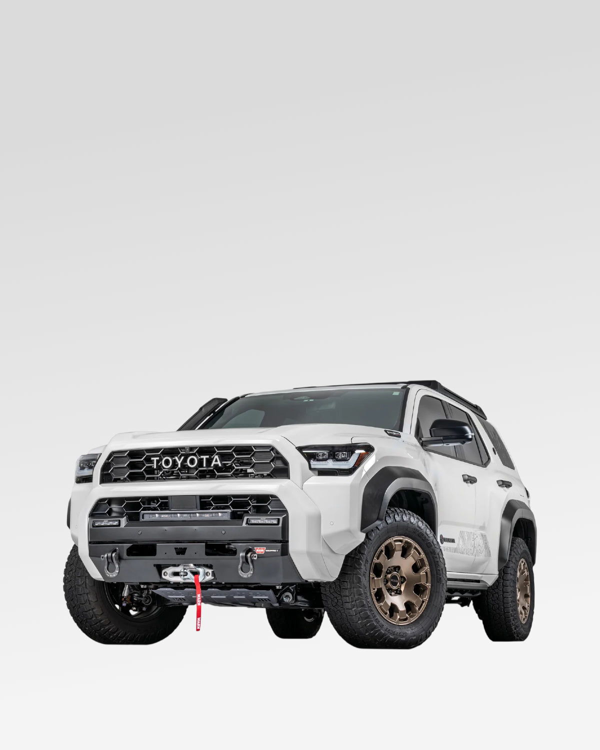 Warn Semi-Hidden Low-Profile Front Bumper for 6th-Gen 4Runner (2025–Present)
