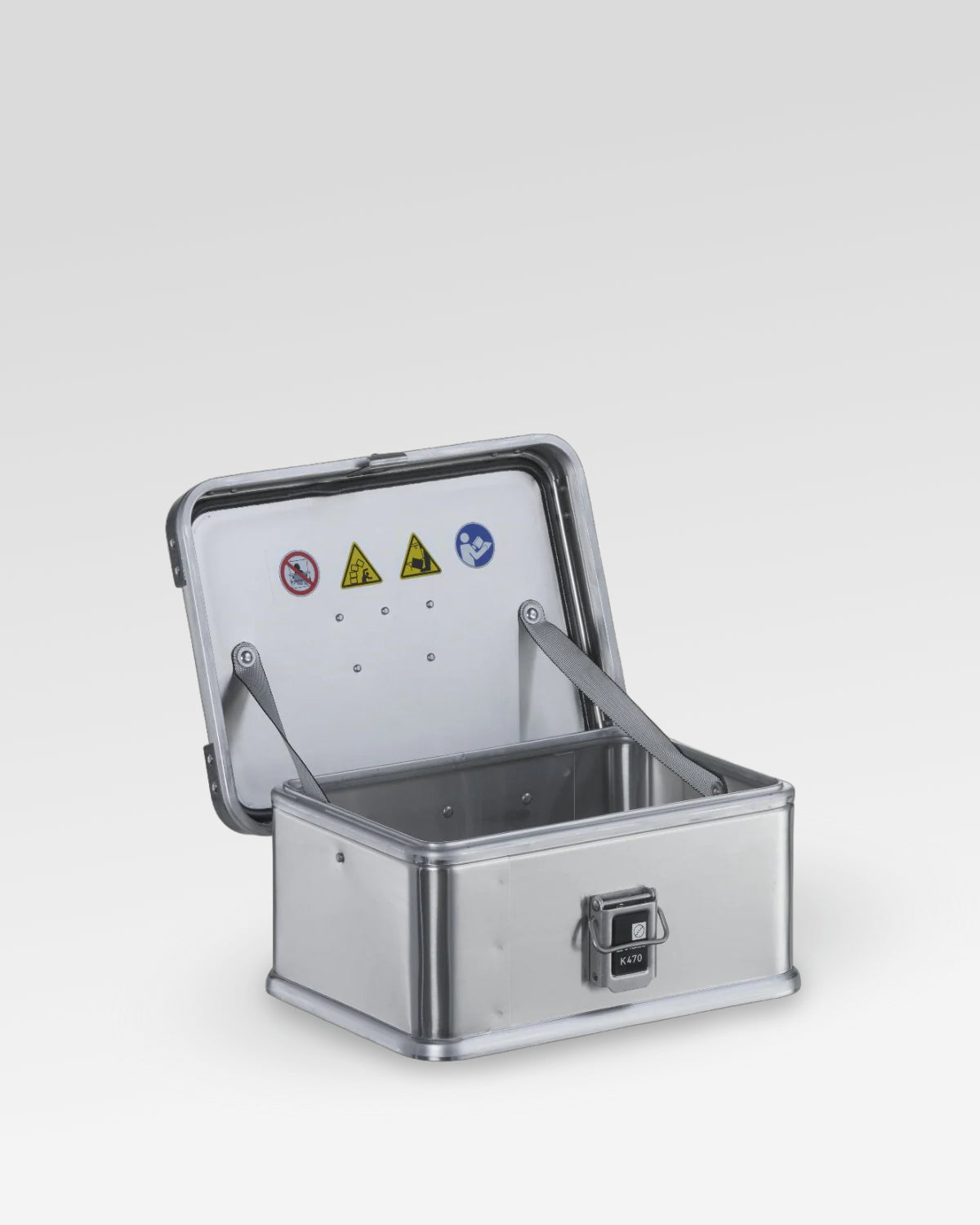 Zarges K470 Heavy-Duty Aluminum Case - 13-L, Part No. 40835