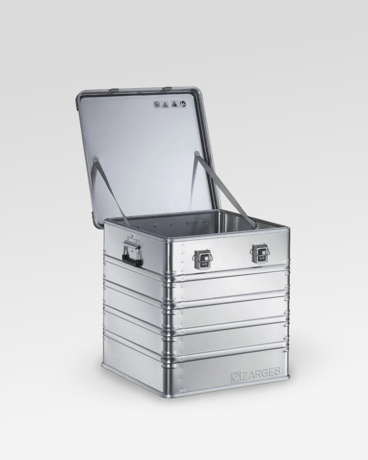 Zarges K470 Heavy-Duty Aluminum Case - 175-L, Part No. 40836