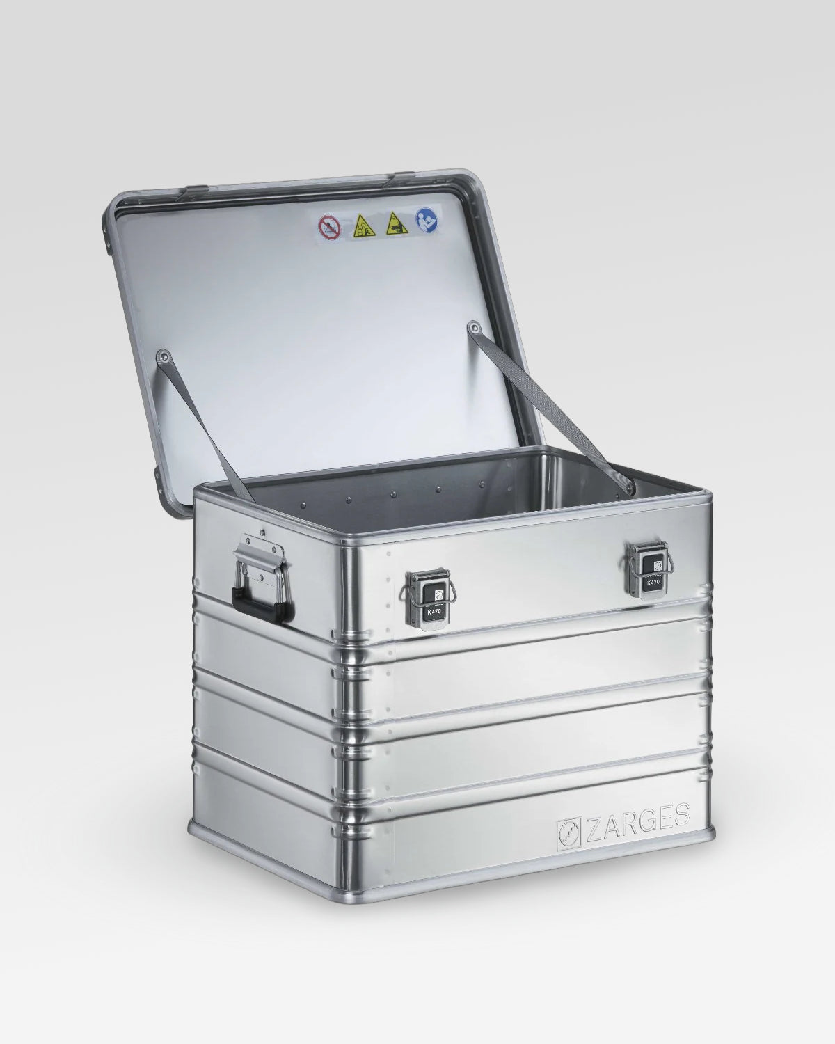 Zarges K470 Heavy-Duty Aluminum Case - 116-L, Part No. 40837