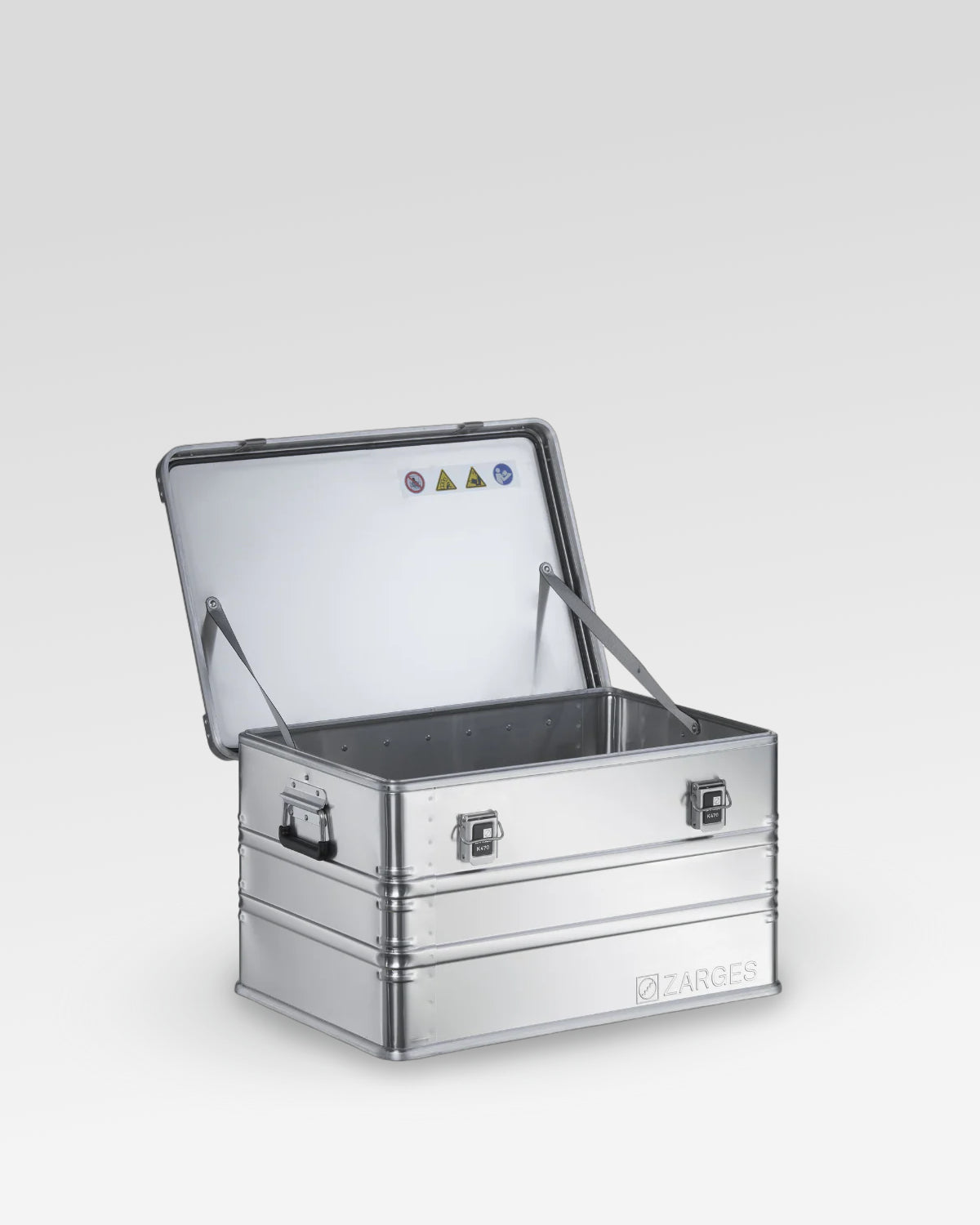 Zarges K470 Heavy-Duty Aluminum Case - 121-L, Part No. 40841