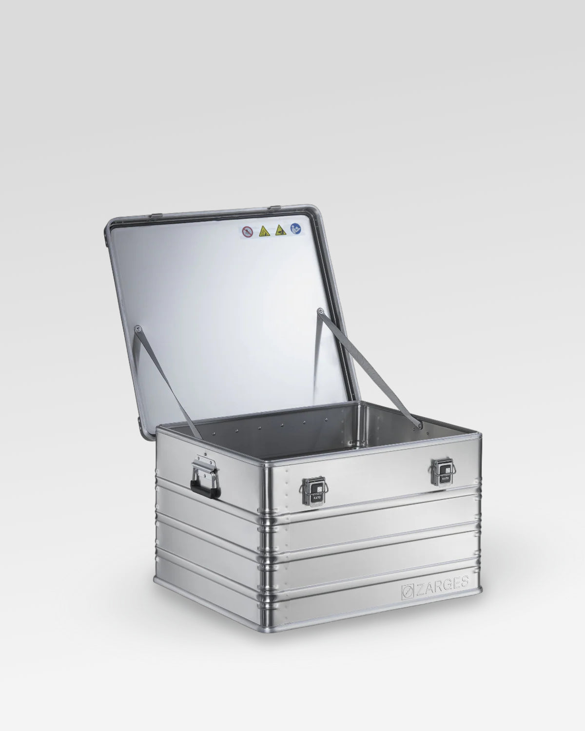 Zarges K470 Heavy-Duty Aluminum Case - 190-L, Part No. 40843