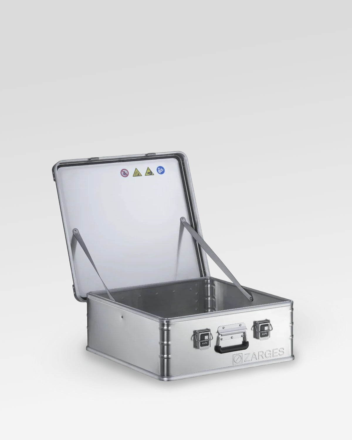 Zarges K470 Heavy-Duty Aluminum Case - 67-L, Part No. 40849