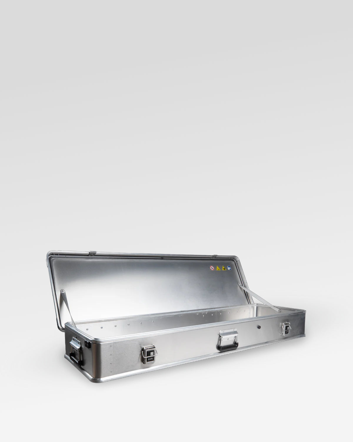 Zarges K470 Heavy-Duty Aluminum Case - 84-L, Part No. 31011686