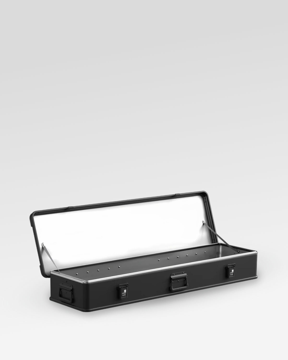 Zarges K470 Heavy-Duty Aluminum Case - 67-L, Matte Black, Part No. 31016053