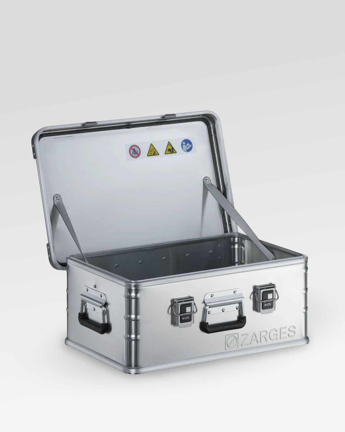 Zarges K470 Heavy-Duty Aluminum Case - 42-L, Part No. 40568