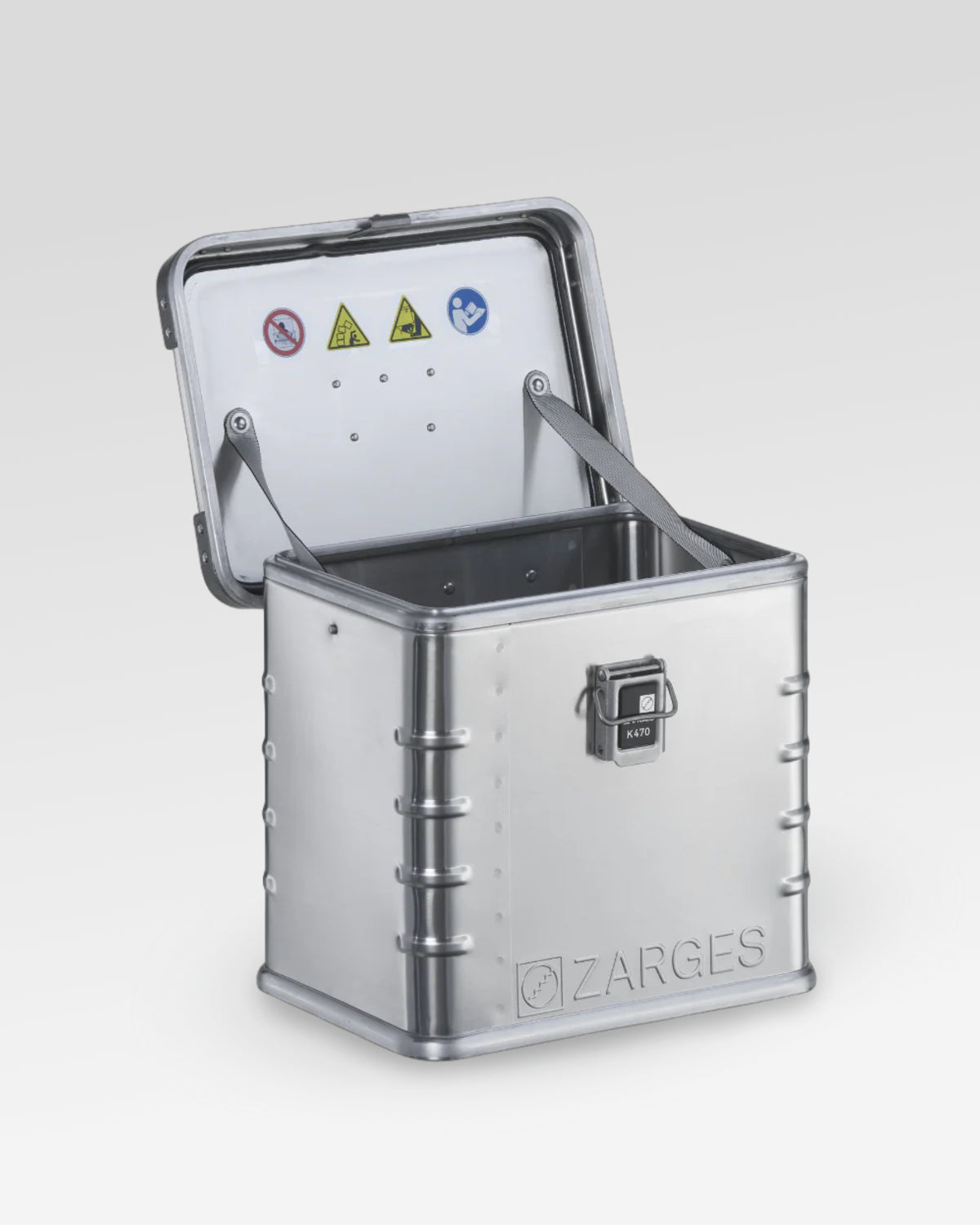 Zarges K470 Heavy-Duty Aluminum Case - 27-L, Part No. 40677