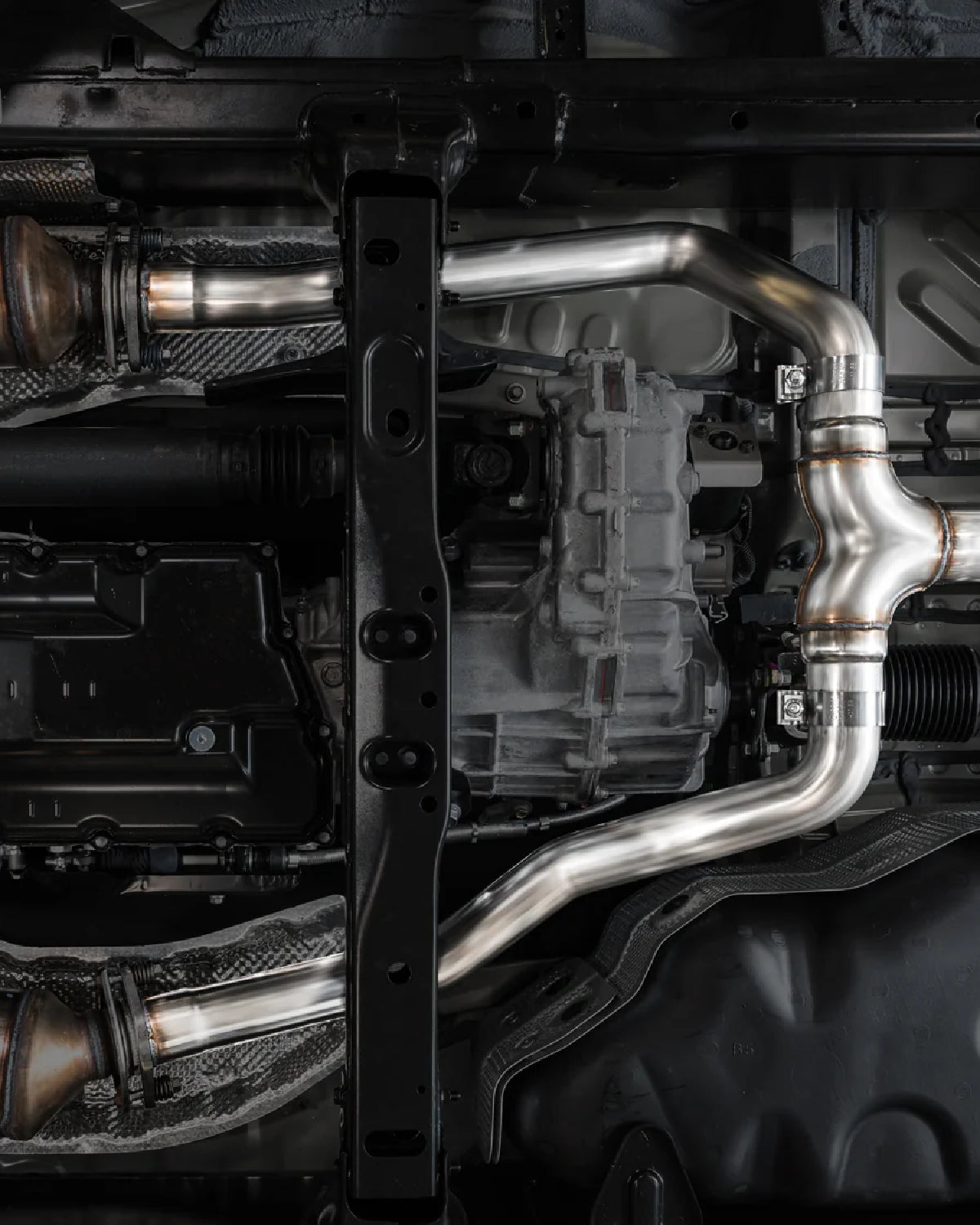 AWE 0FG 3 in Cat-Back Exhaust System with Single Rear Exit and BashGuard Exhaust Tip for 3rd-Gen Tundra (2022–Present)