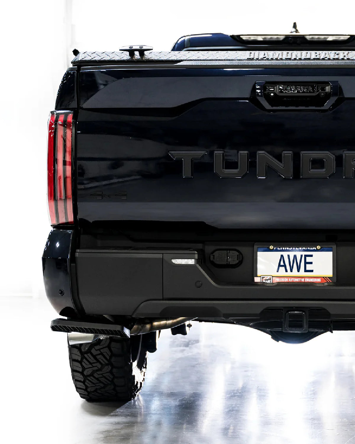 AWE 0FG 3 in Cat-Back Exhaust System with Dual Side Exits and Exhaust Tips in Chrome for 3rd-Gen Tundra (2022–Present)