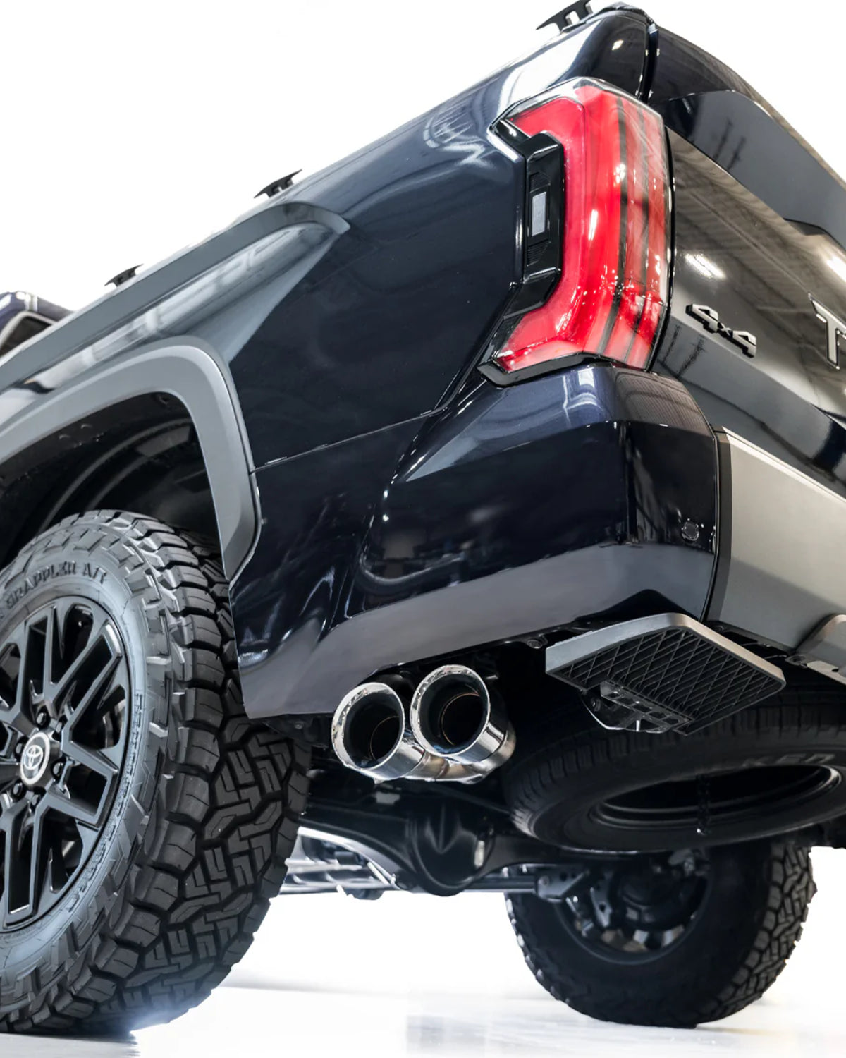 AWE 0FG 3 in Cat-Back Exhaust System with Dual Side Exits and Exhaust Tips in Chrome for 3rd-Gen Tundra (2022–Present)