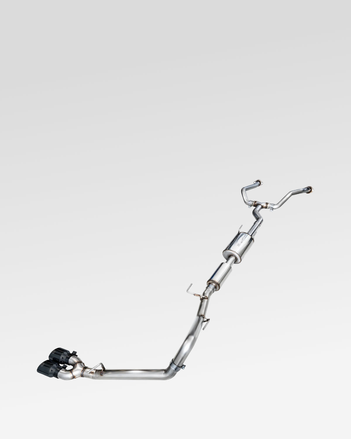 AWE 0FG 3 in Cat-Back Exhaust System with Dual Side Exits and Exhaust Tips in Diamond Black for 3rd-Gen Tundra (2022–Present)