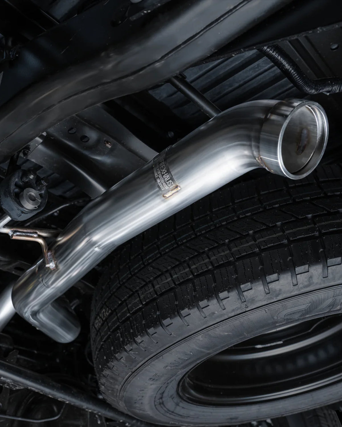 AWE 0FG 3 in Cat-Back Exhaust System with Single Rear Exit and BashGuard Exhaust Tip for 3rd-Gen Tundra (2022–Present)
