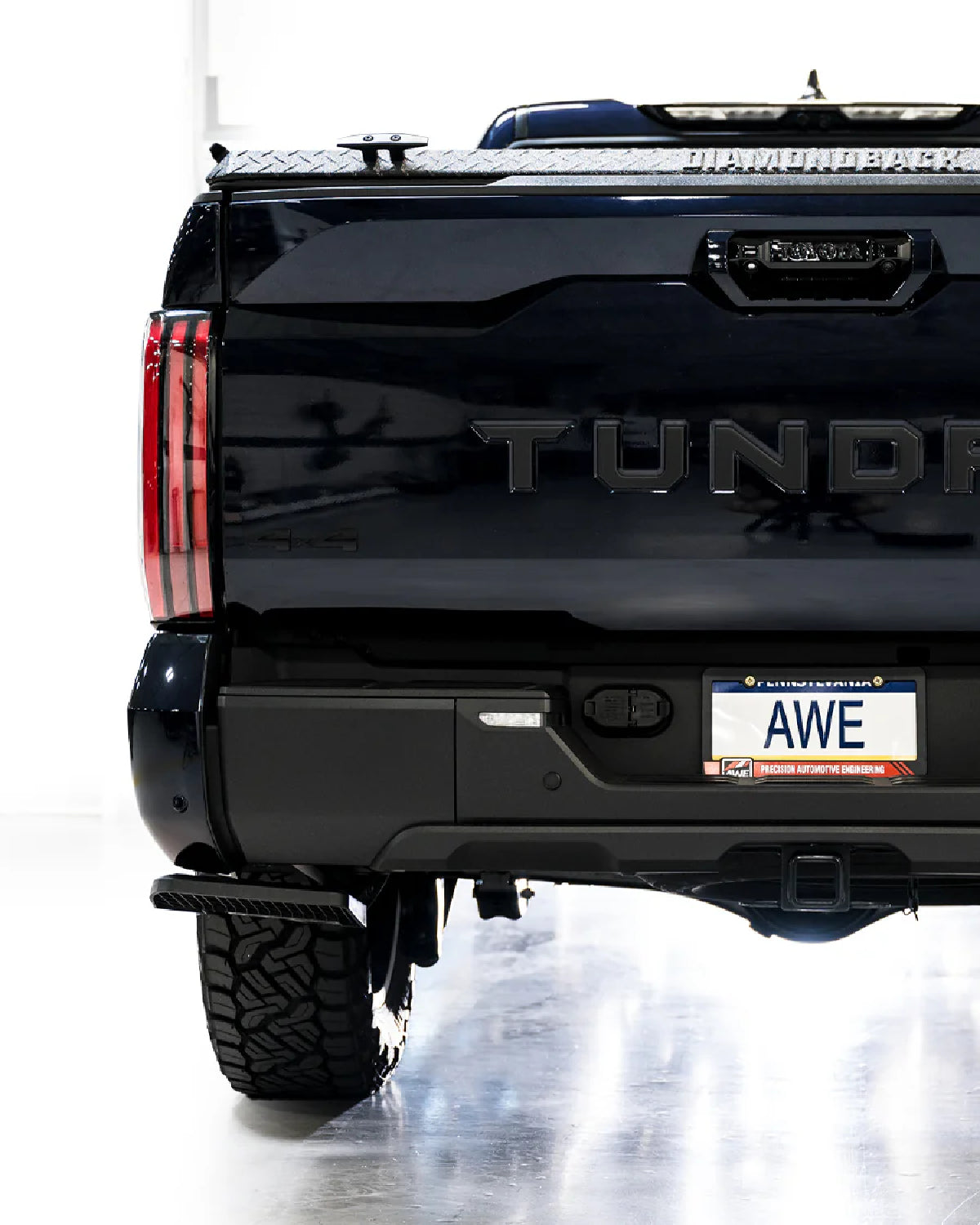 AWE 0FG 3 in Cat-Back Exhaust System with Single Rear Exit and BashGuard Exhaust Tip for 3rd-Gen Tundra (2022–Present)