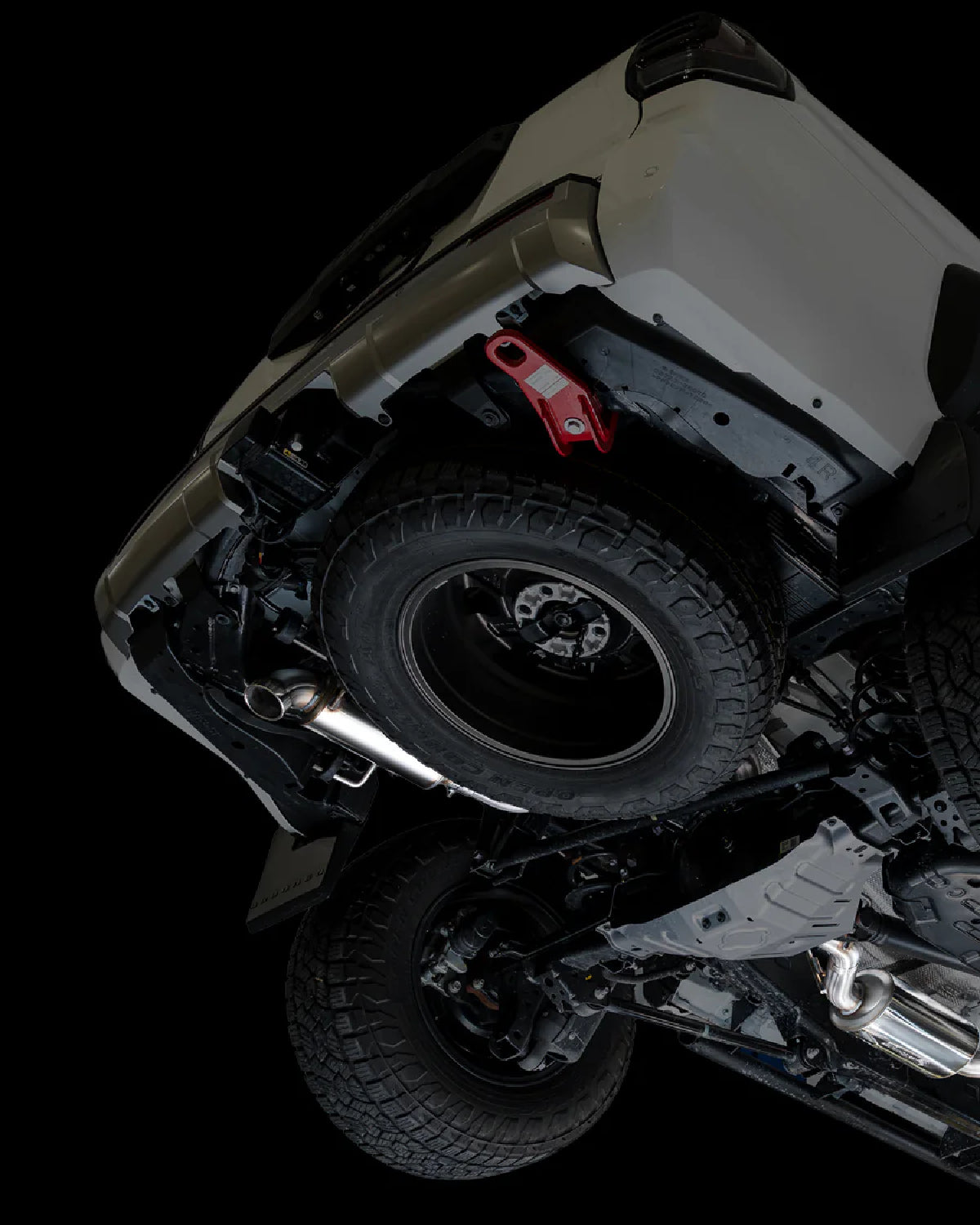 AWE 0FG 3 in Cat-Back Exhaust System with Single Rear Exit and BashGuard Exhaust Tip for 6th-Gen 4Runner (2025–Present)
