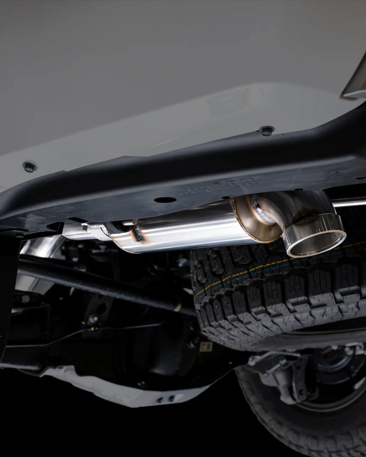 AWE 0FG 3 in Cat-Back Exhaust System with Single Rear Exit and BashGuard Exhaust Tip for 6th-Gen 4Runner (2025–Present)