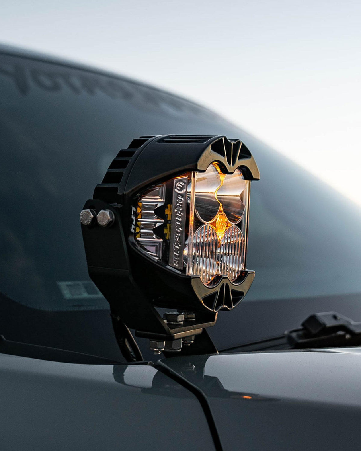 Baja Designs LP4 Pro LED Ditch Light Kit with Clear Driving/Combo Lens with Amber Backlight for 6th-Gen 4Runner (2025–Present)