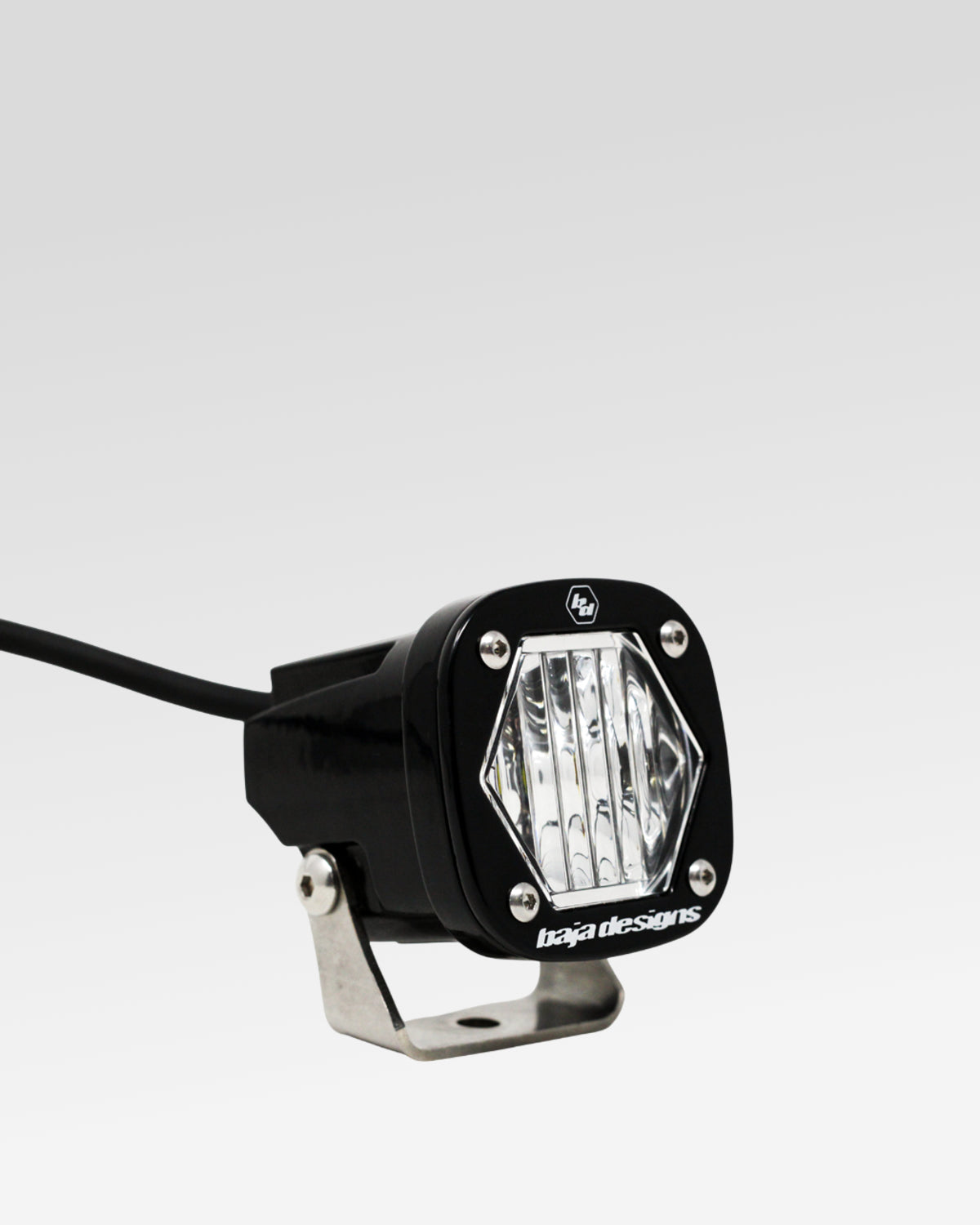 Baja Designs S1 LED Light Pod with Wide Cornering Beam Pattern and Clear Lens