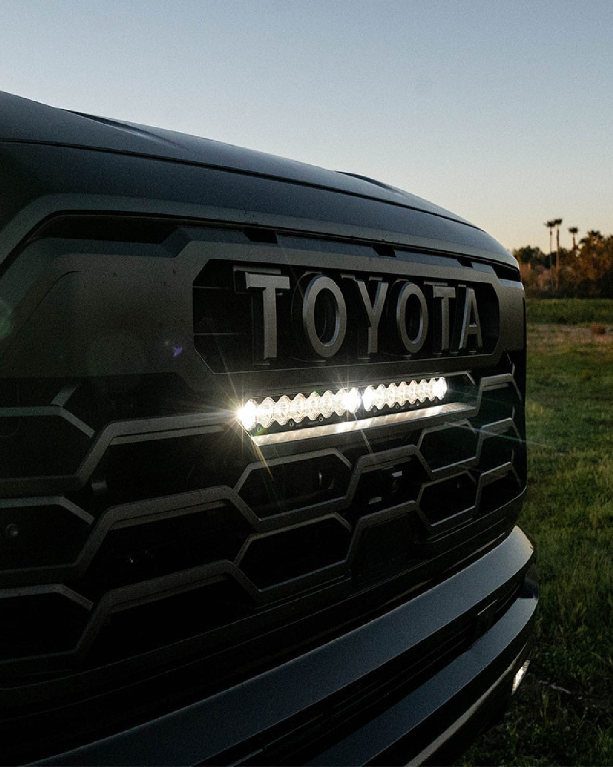 Baja Designs S8 20 in LED TRD Pro Grille Light Bar Conversion Kit with Clear Driving/Combo Lens for 3rd-Gen Sequoia (2023–Present)