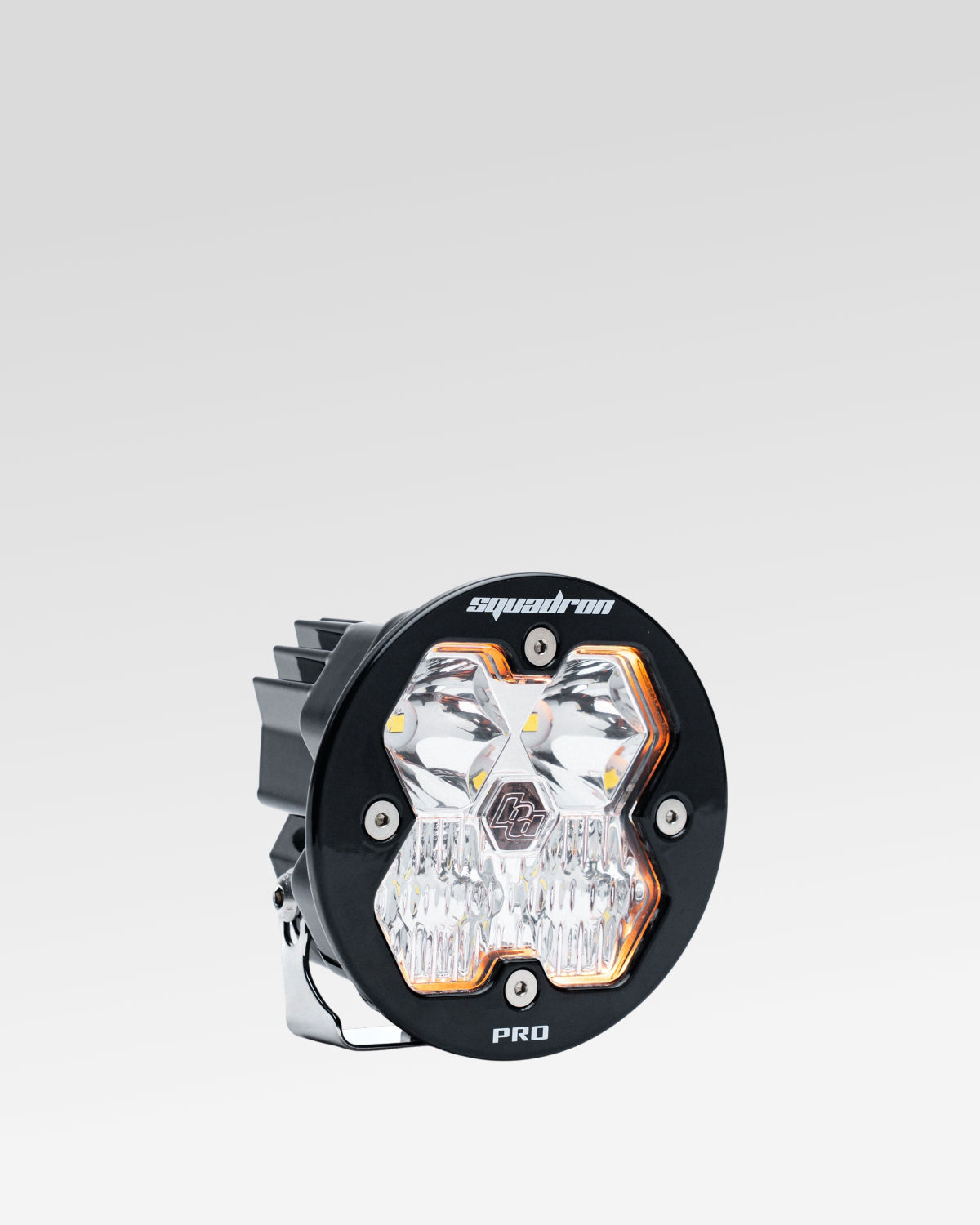 Baja Designs Squadron-R Pro 2.0 LED Light Pod with Driving-Combo Beam Pattern and Clear Lens