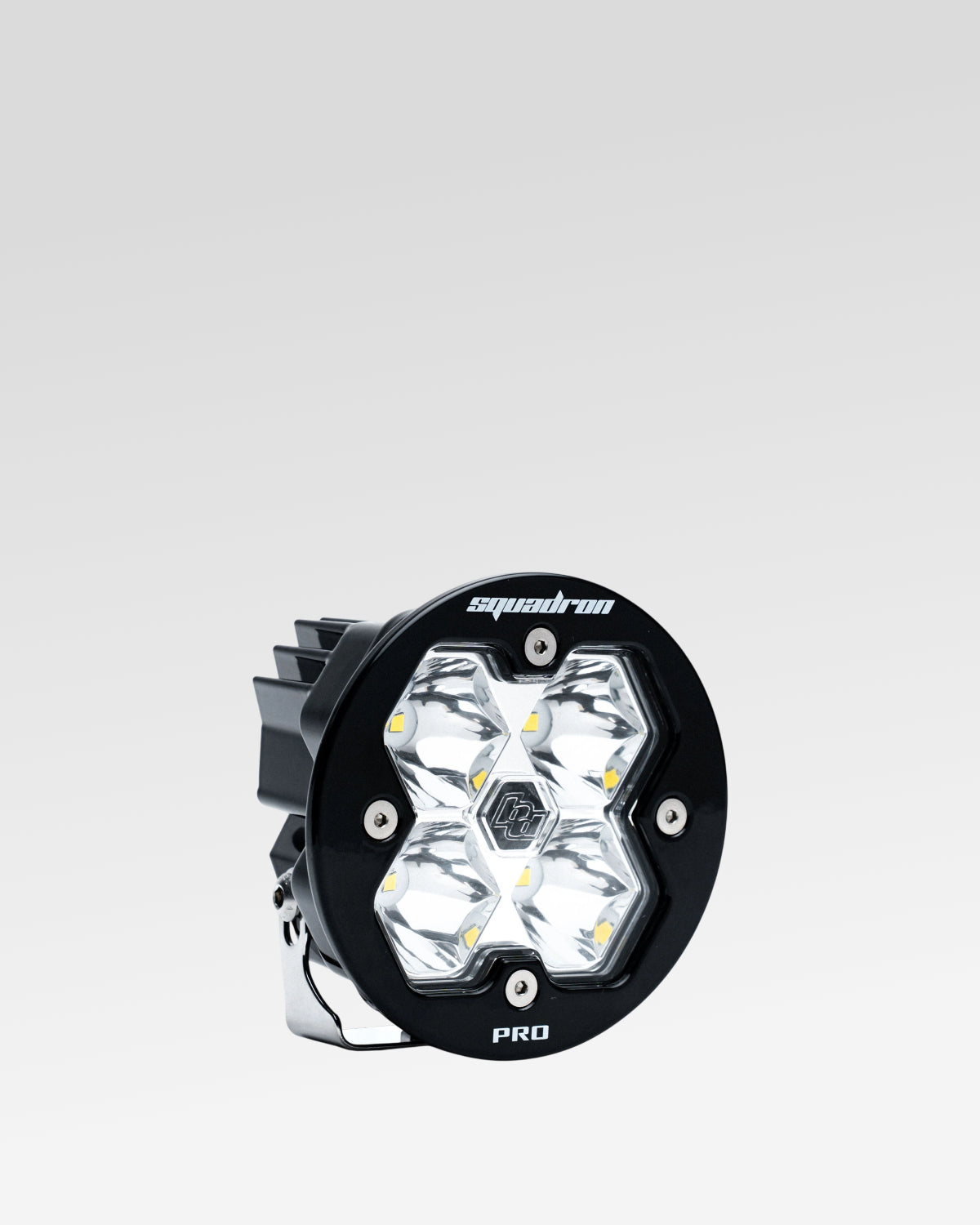 Baja Designs Squadron-R Pro 2.0 LED Light Pod with Spot Beam Pattern and Clear Lens