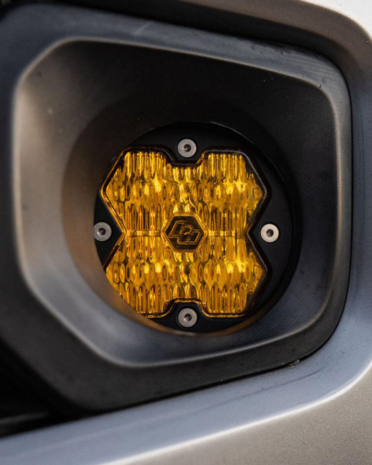 Baja Designs Squadron-R Sport 2.0 LED Fog Light Kit with Wide Cornering Beam Pattern and Baja Amber Lens for Toyota Tacoma (2012–2023)