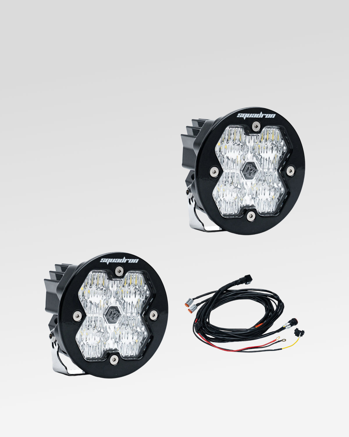 Rigid Industries D-Series SAE LED Light Pods with SAE Fog Beam Pattern and  Split Clear-and-Yellow Lens - Pair 50482 | Corgrit